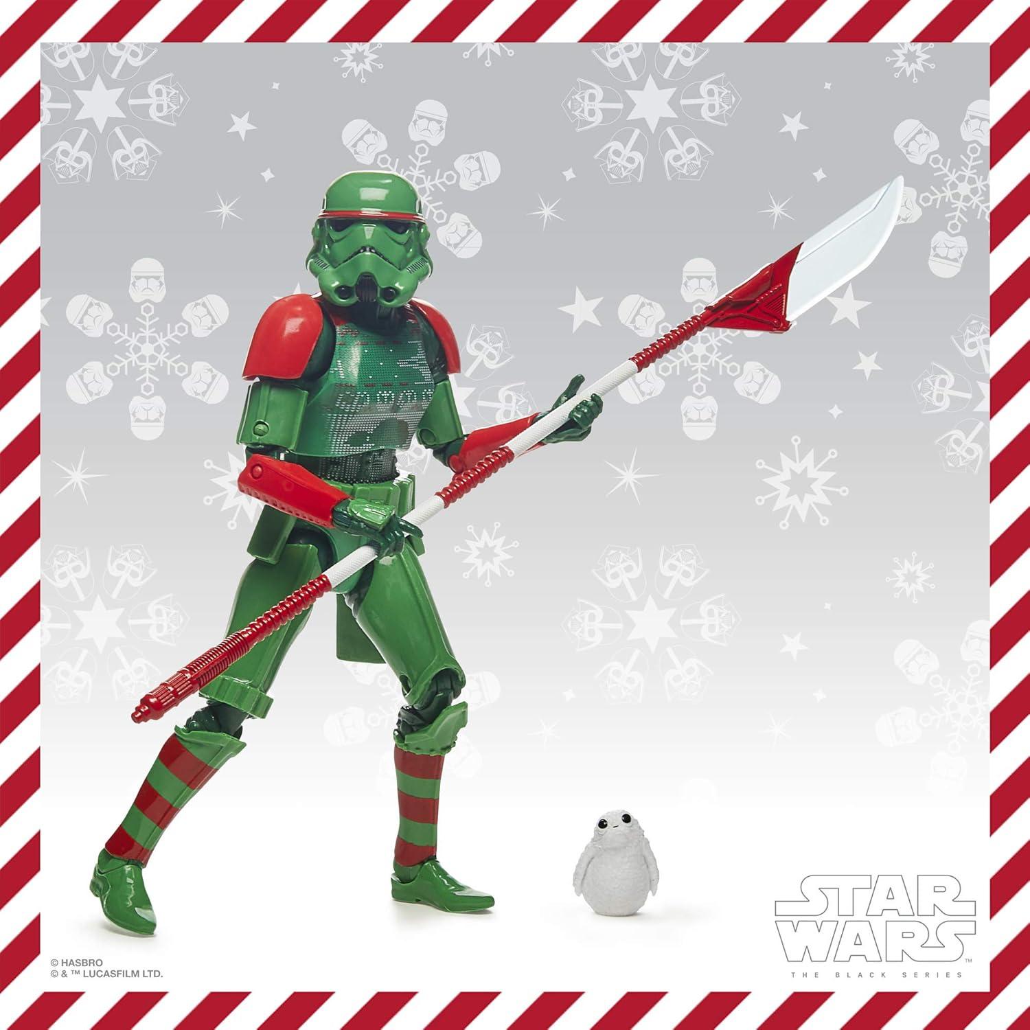 Figura de Acción Stormtrooper Imperial Navidad Hasbro 15 cm