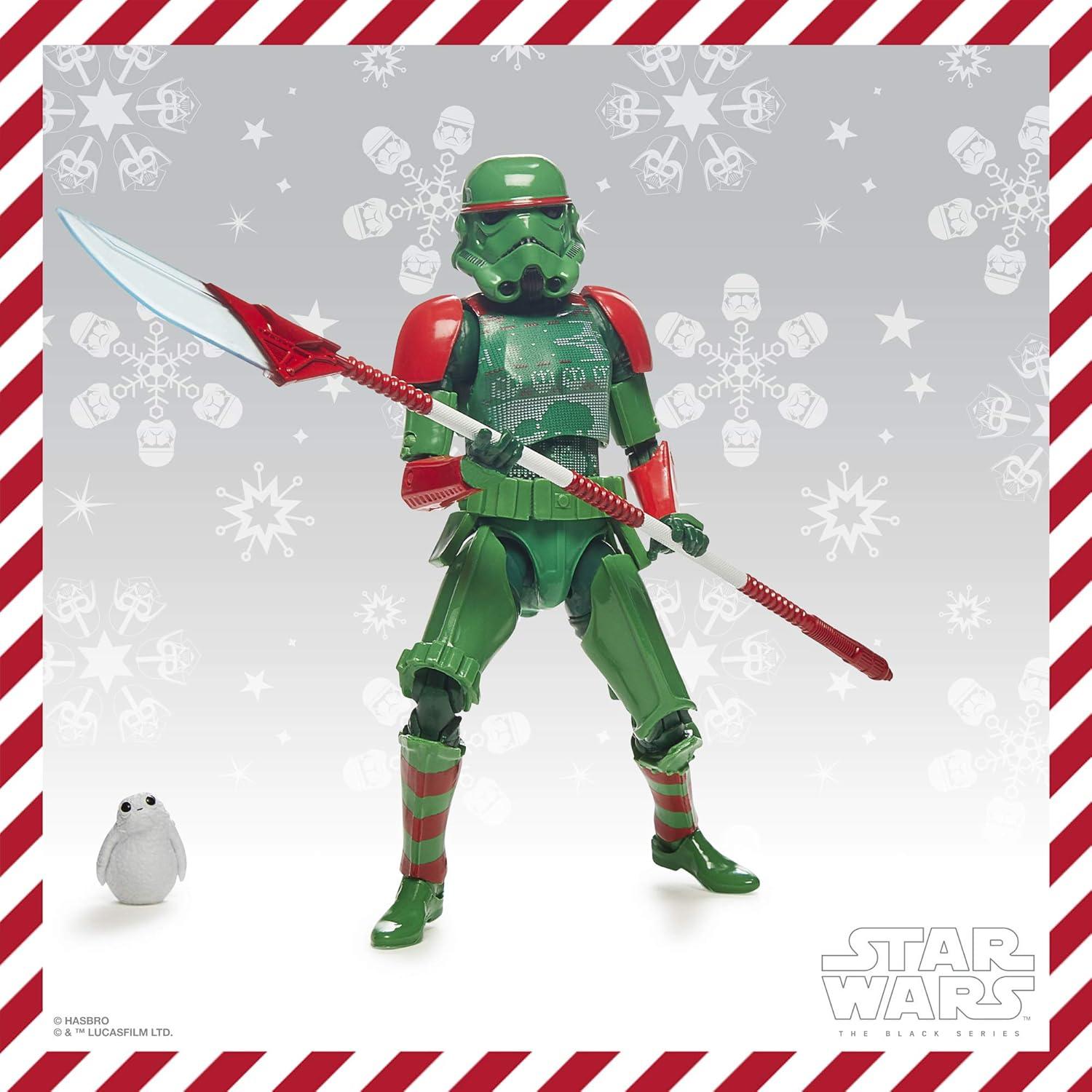 Figura de Acción Stormtrooper Imperial Navidad Hasbro 15 cm