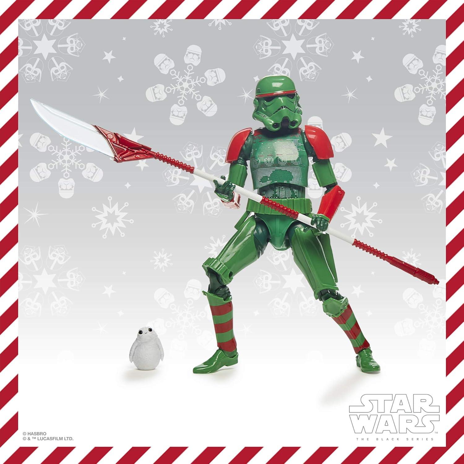 Figura de Acción Stormtrooper Imperial Navidad Hasbro 15 cm