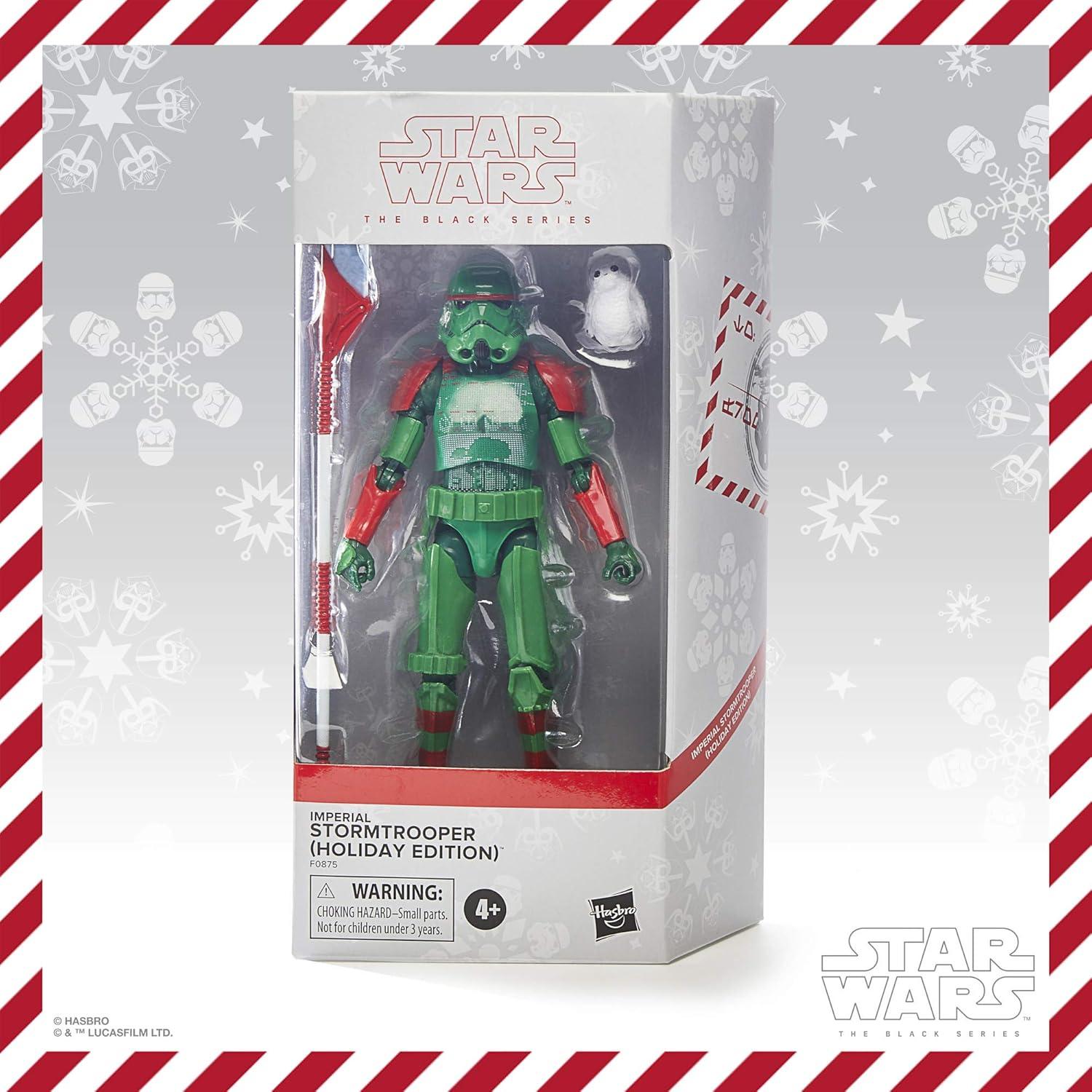 Figura de Acción Stormtrooper Imperial Navidad Hasbro 15 cm