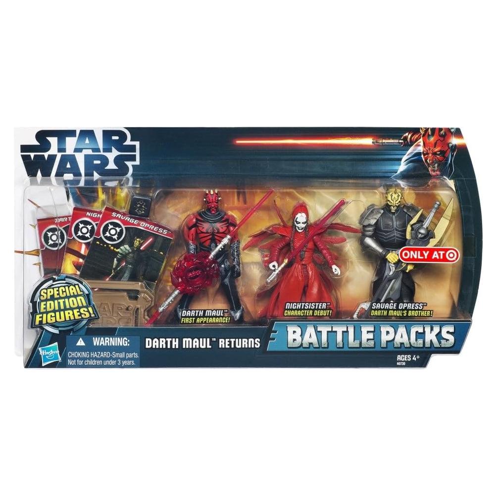 Figura de Acción Star Wars Darth Maul 10 cm Hasbro