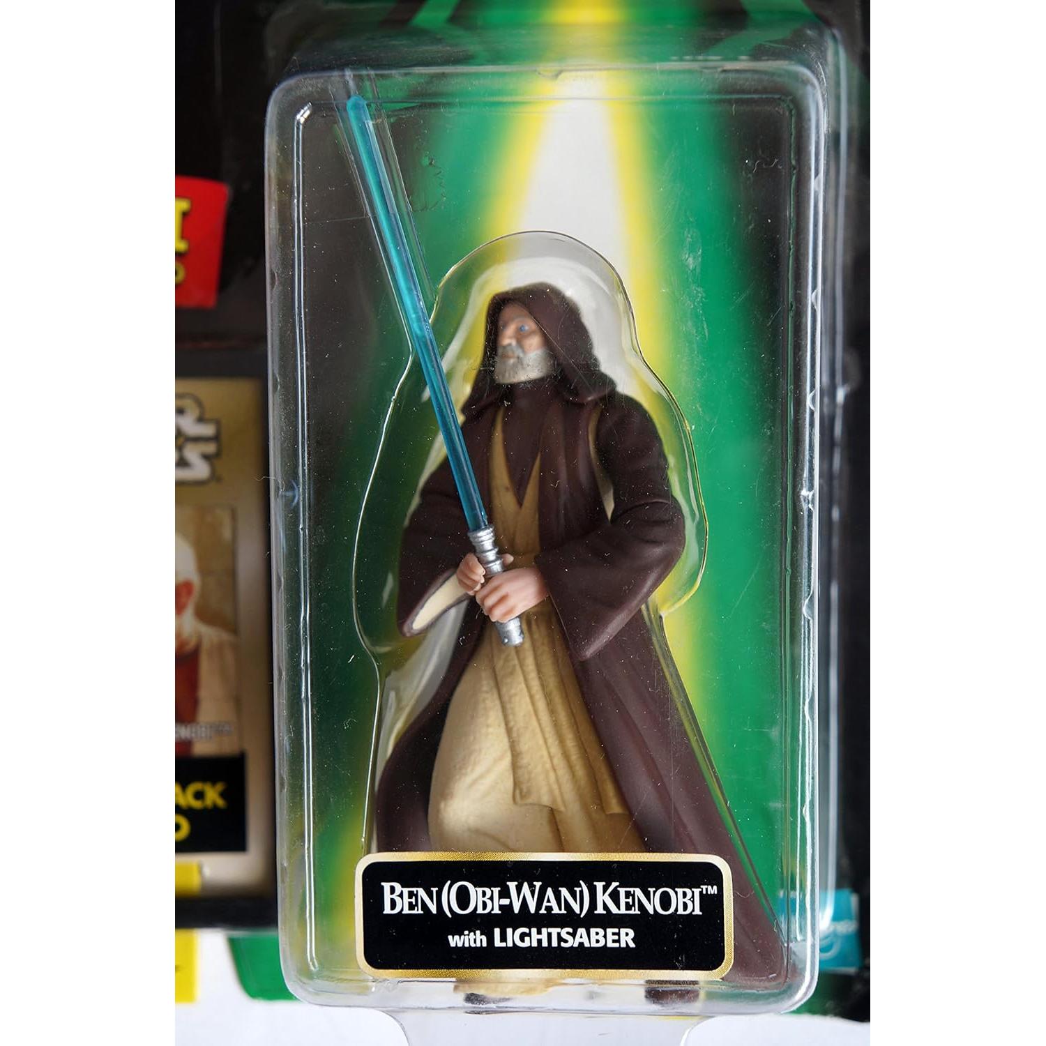 Figura Obi Wan Kenobi Star Wars Poder de la Fuerza 9.5 cm