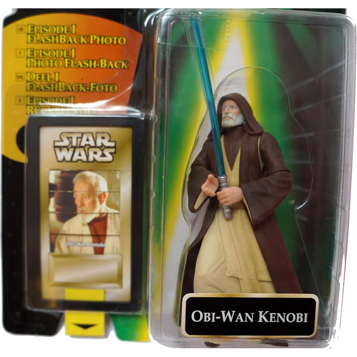 Figura Obi Wan Kenobi Star Wars Poder de la Fuerza 9.5 cm