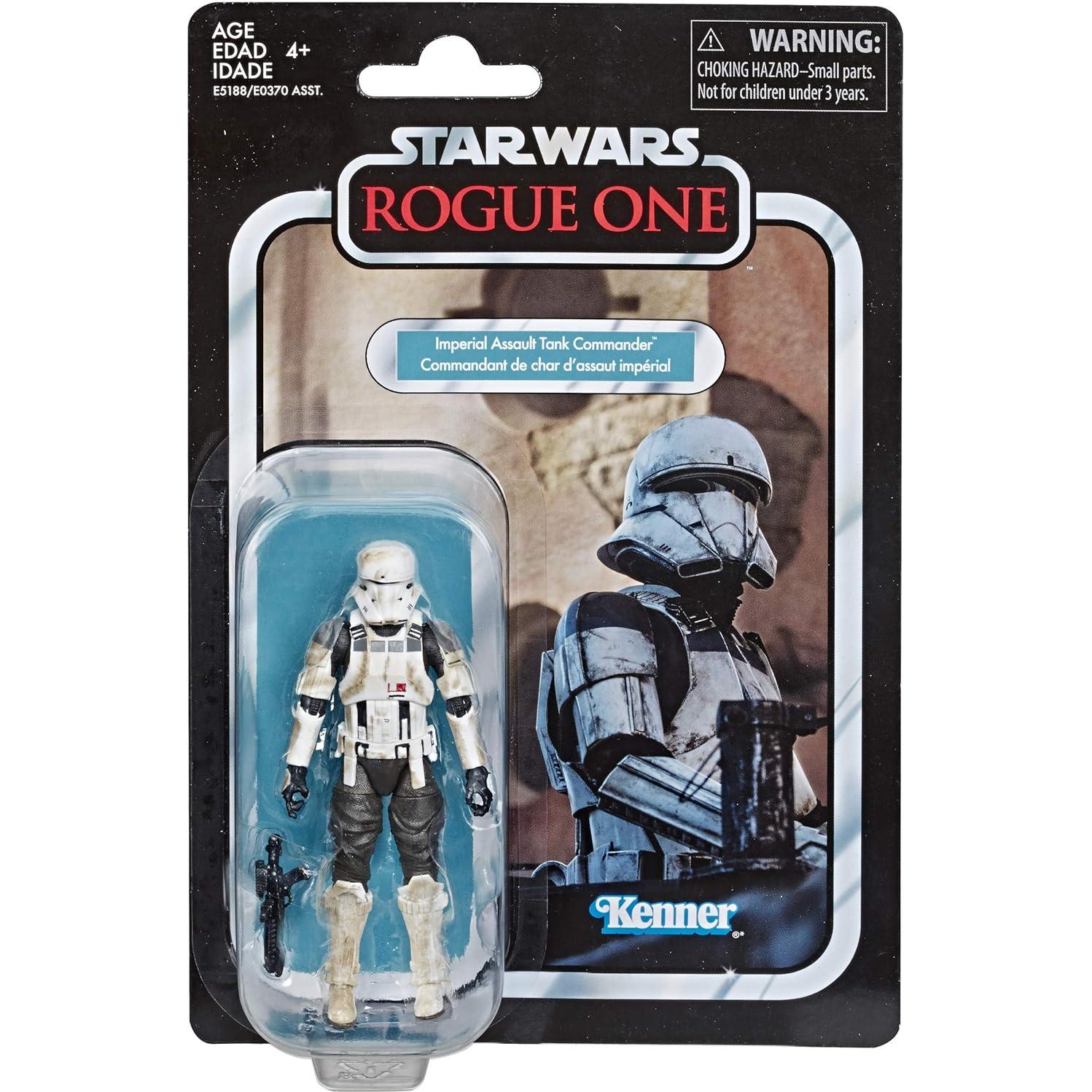 Figura de Acción Star Wars Vintage Comandante Tanque Asalto 3.75"