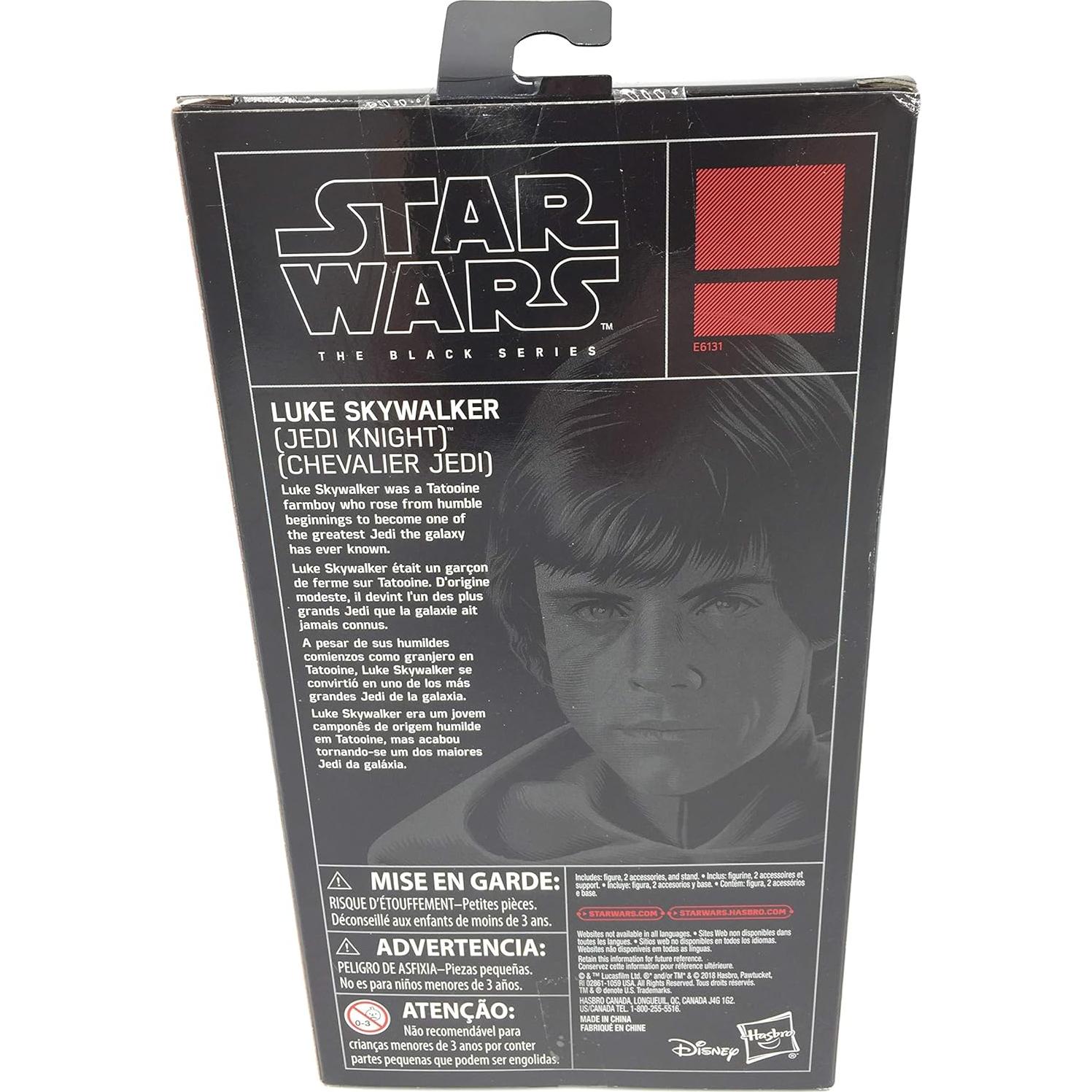 Figura de Acción Star Wars La Serie Negra 15 cm Luke Skywalker