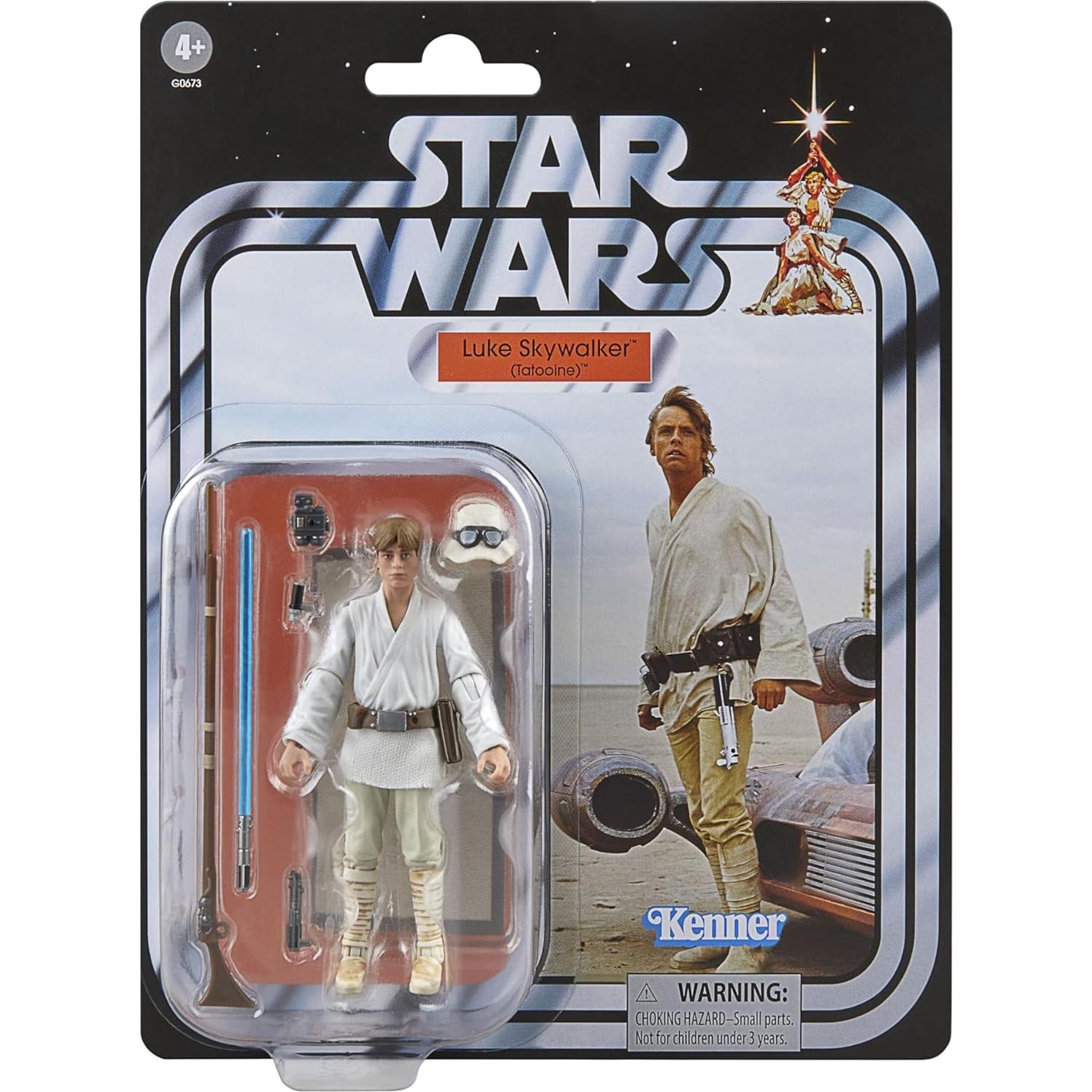 Vehículo Landspeeder con Figura de Luke Skywalker 9.5 cm - Star Wars