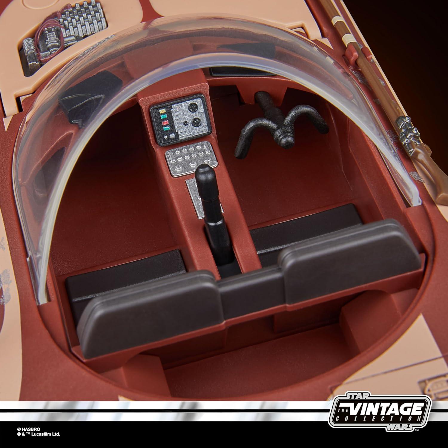 Vehículo Landspeeder con Figura de Luke Skywalker 9.5 cm - Star Wars