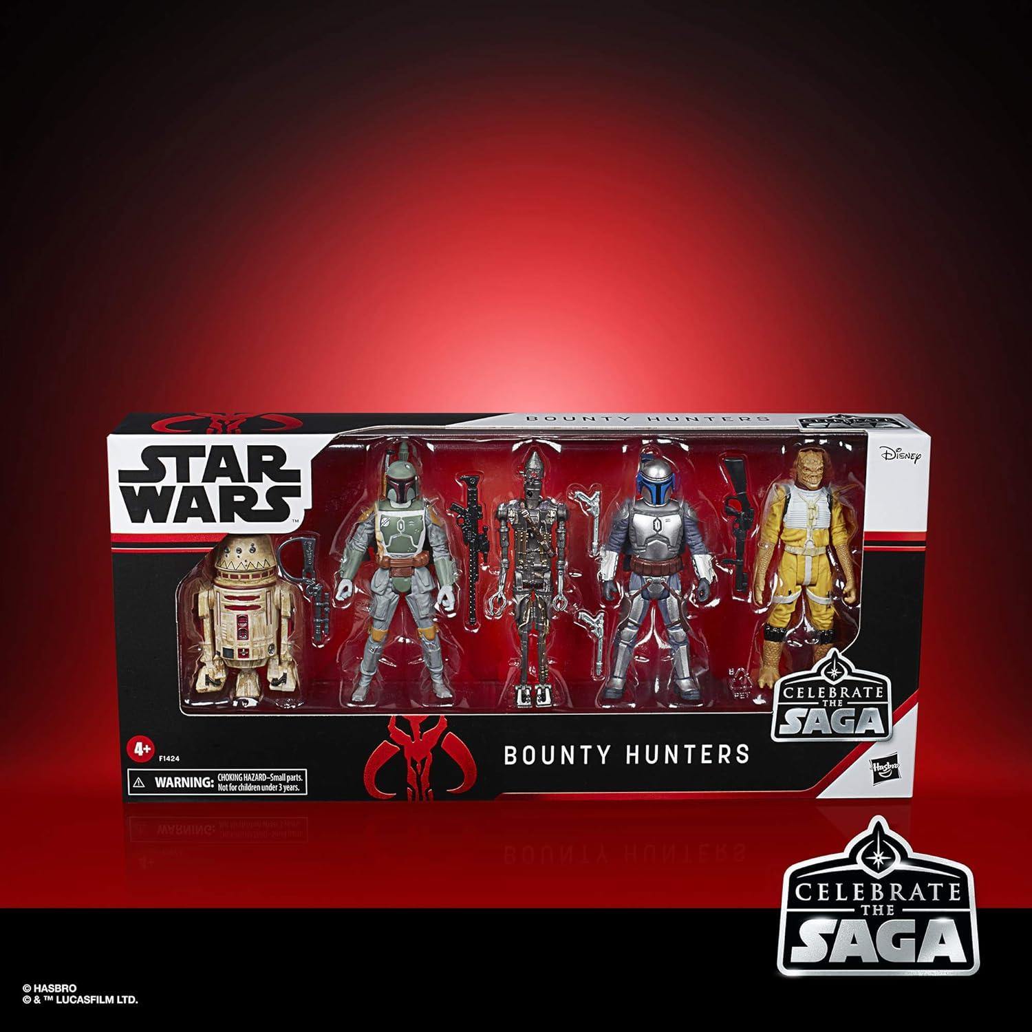 Conjunto de Figuras Cazadores de Recompensas Star Wars - 5 Piezas