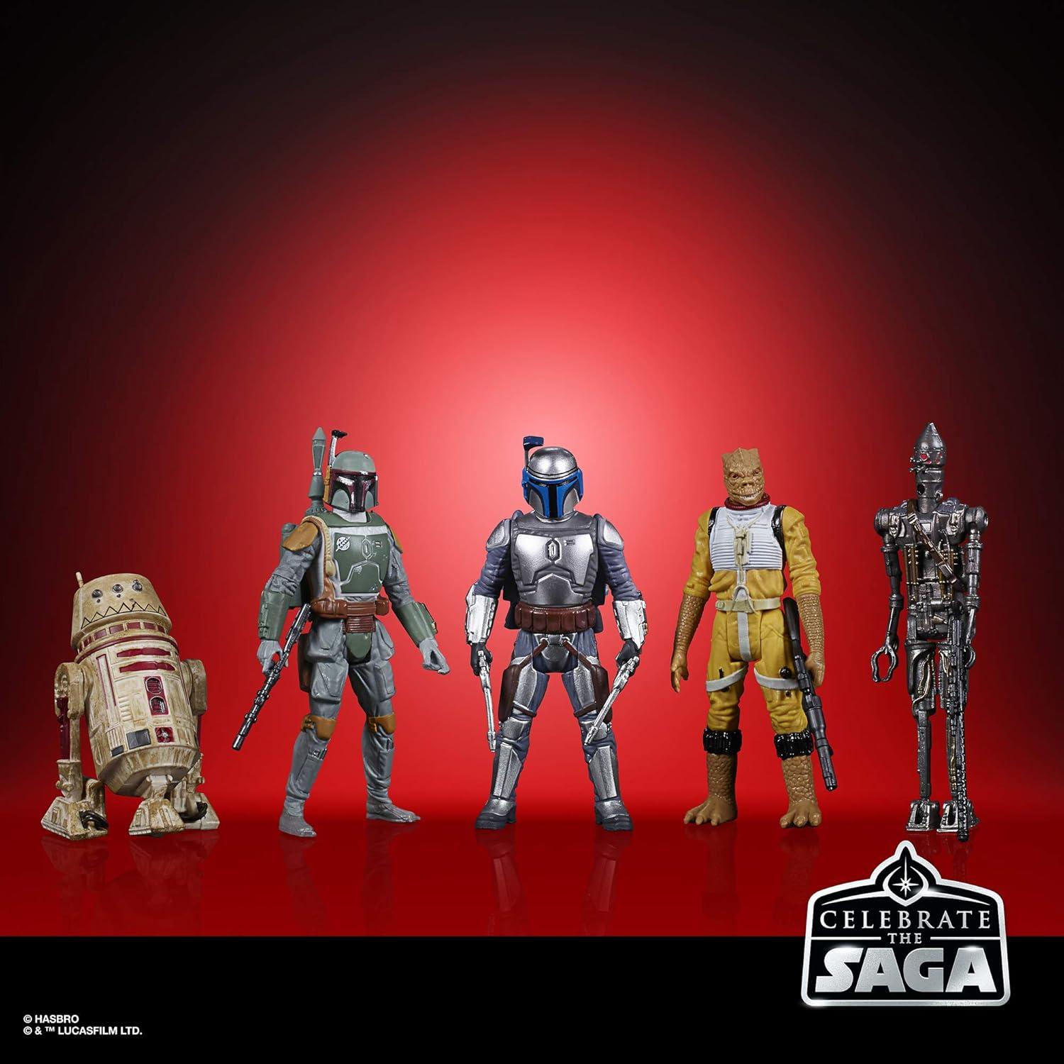 Conjunto de Figuras Cazadores de Recompensas Star Wars - 5 Piezas