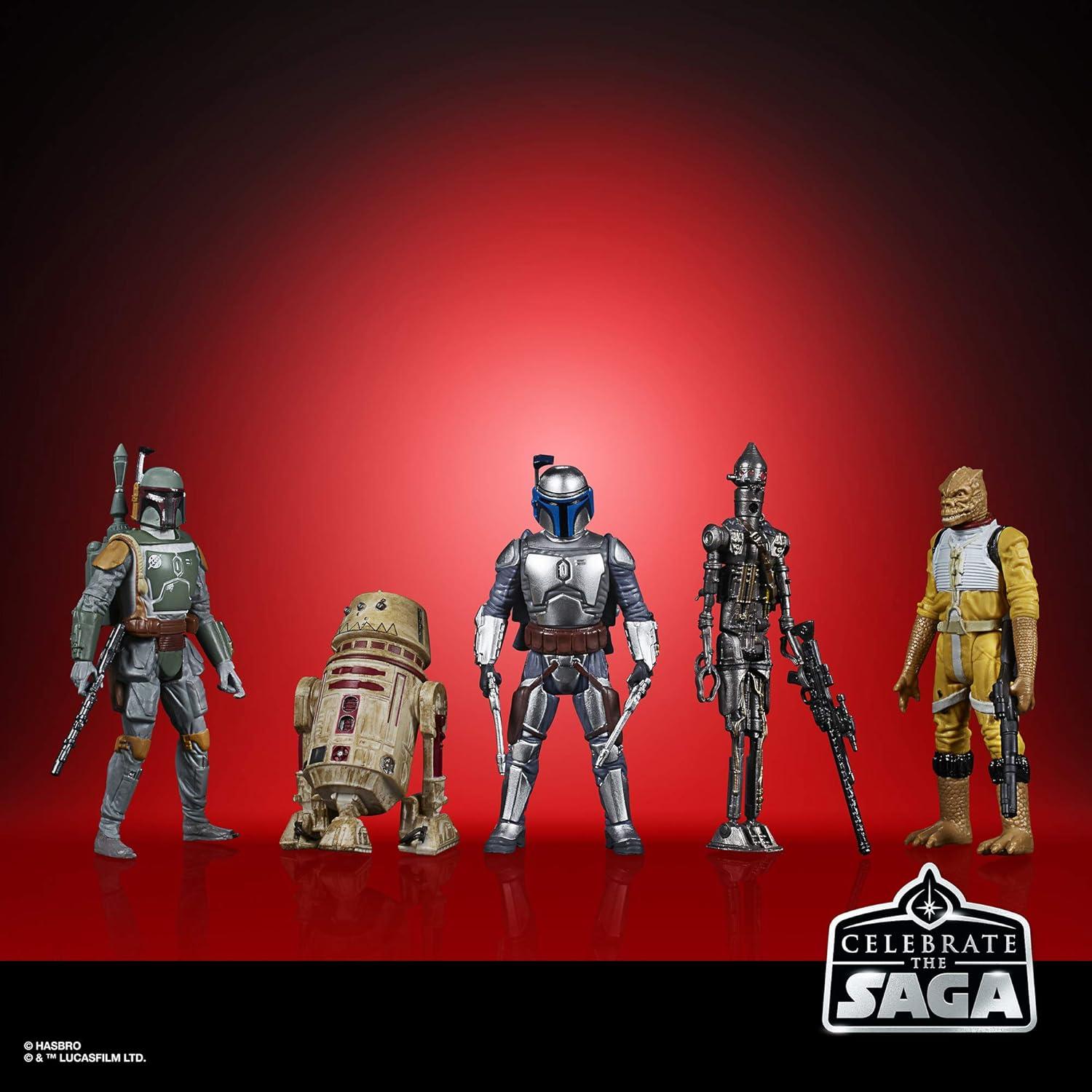 Conjunto de Figuras Cazadores de Recompensas Star Wars - 5 Piezas