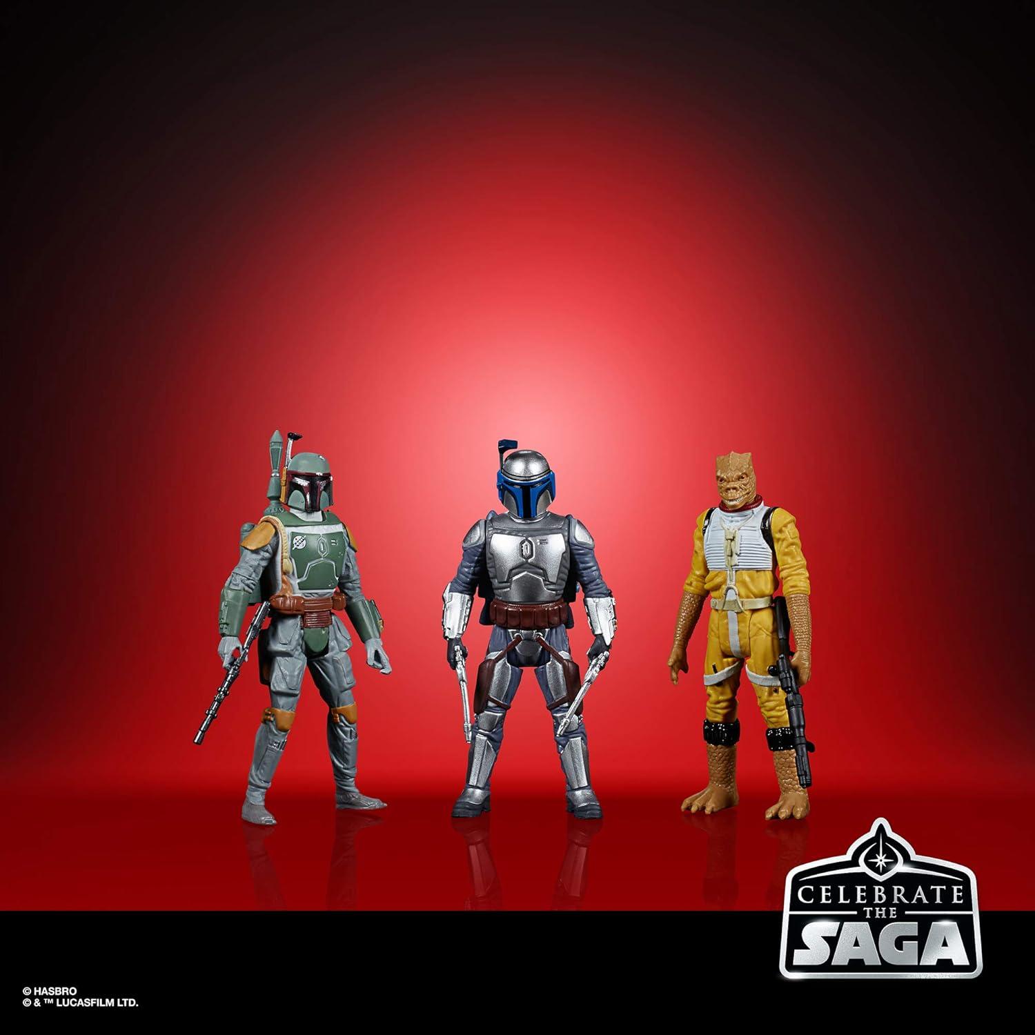 Conjunto de Figuras Cazadores de Recompensas Star Wars - 5 Piezas