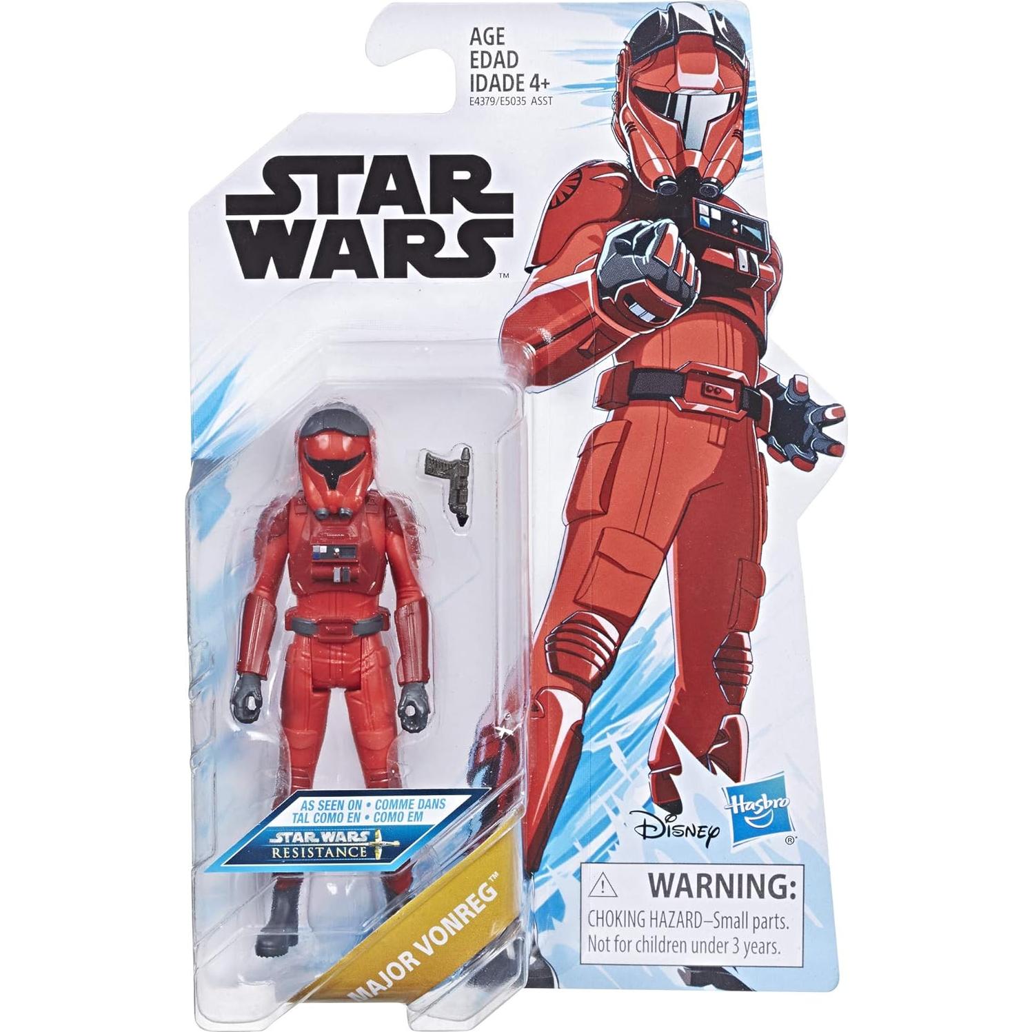 Figura de Acción Major Vonreg Star Wars Resistencia 3.75"