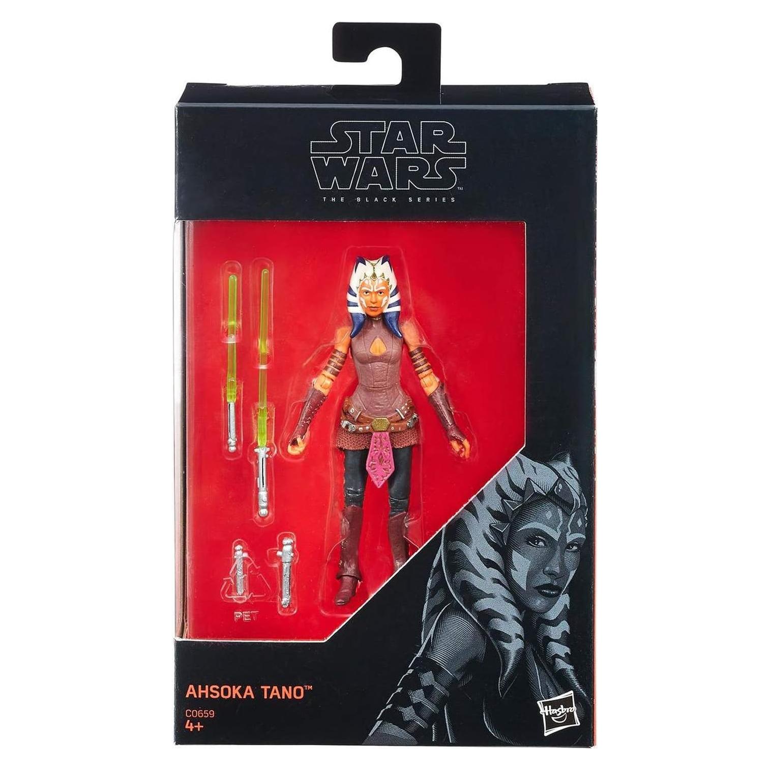 Figura Ahsoka Tano Star Wars Hasbro 9.5 cm con accesorios