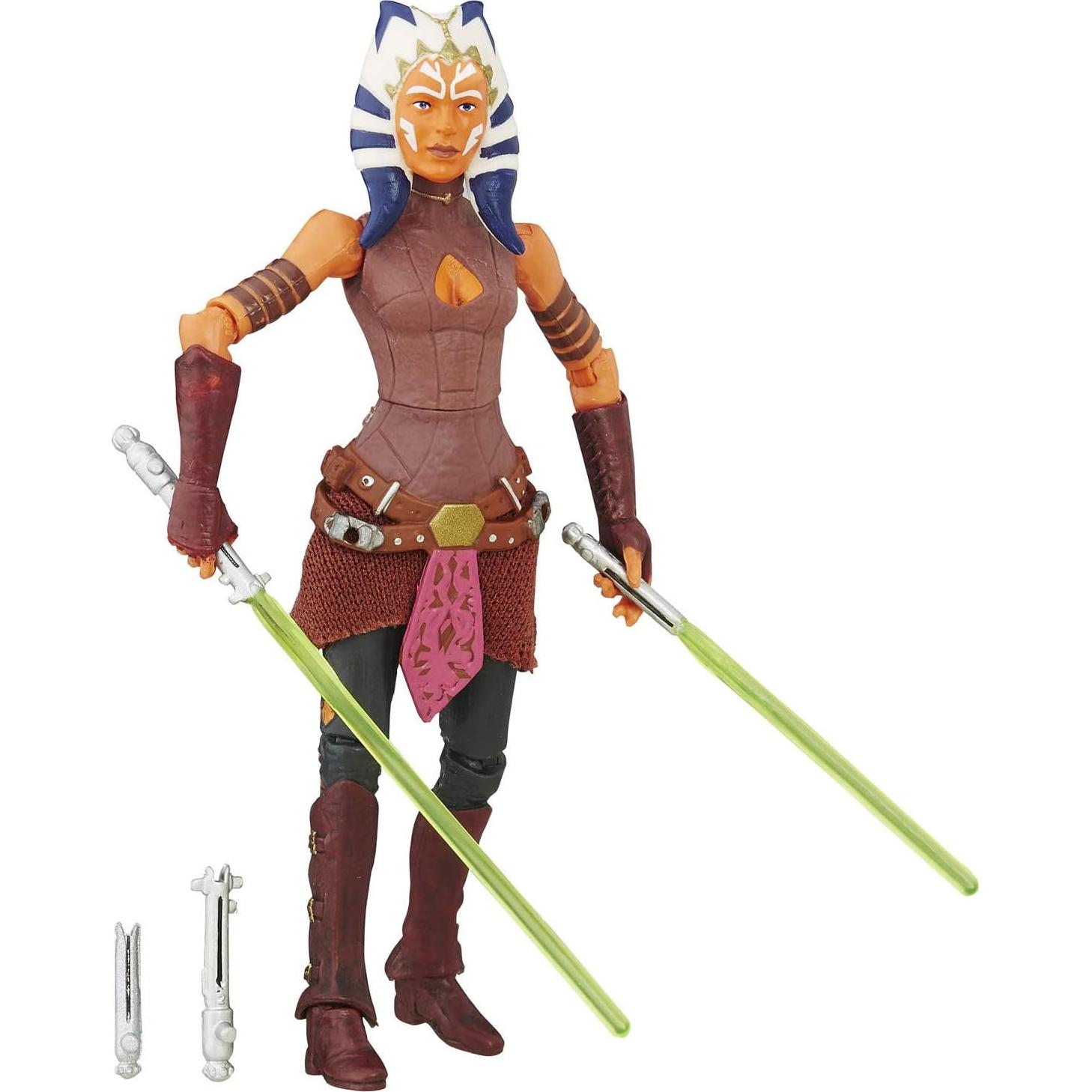 Figura Ahsoka Tano Star Wars Hasbro 9.5 cm con accesorios