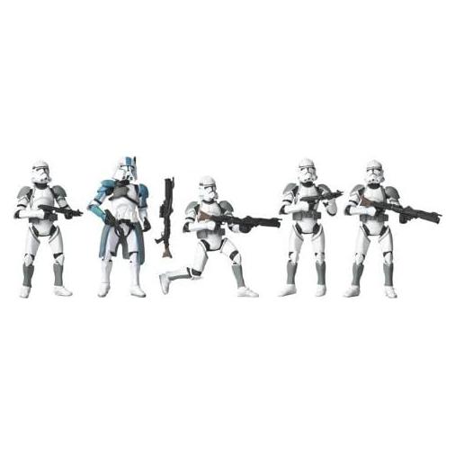 Paquete de Batalla Star Wars Hasbro - Clone Trooper 5 Figuras