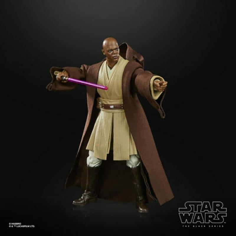 Figura de Acción Star Wars Hasbro Mace Windu 15cm Black Series