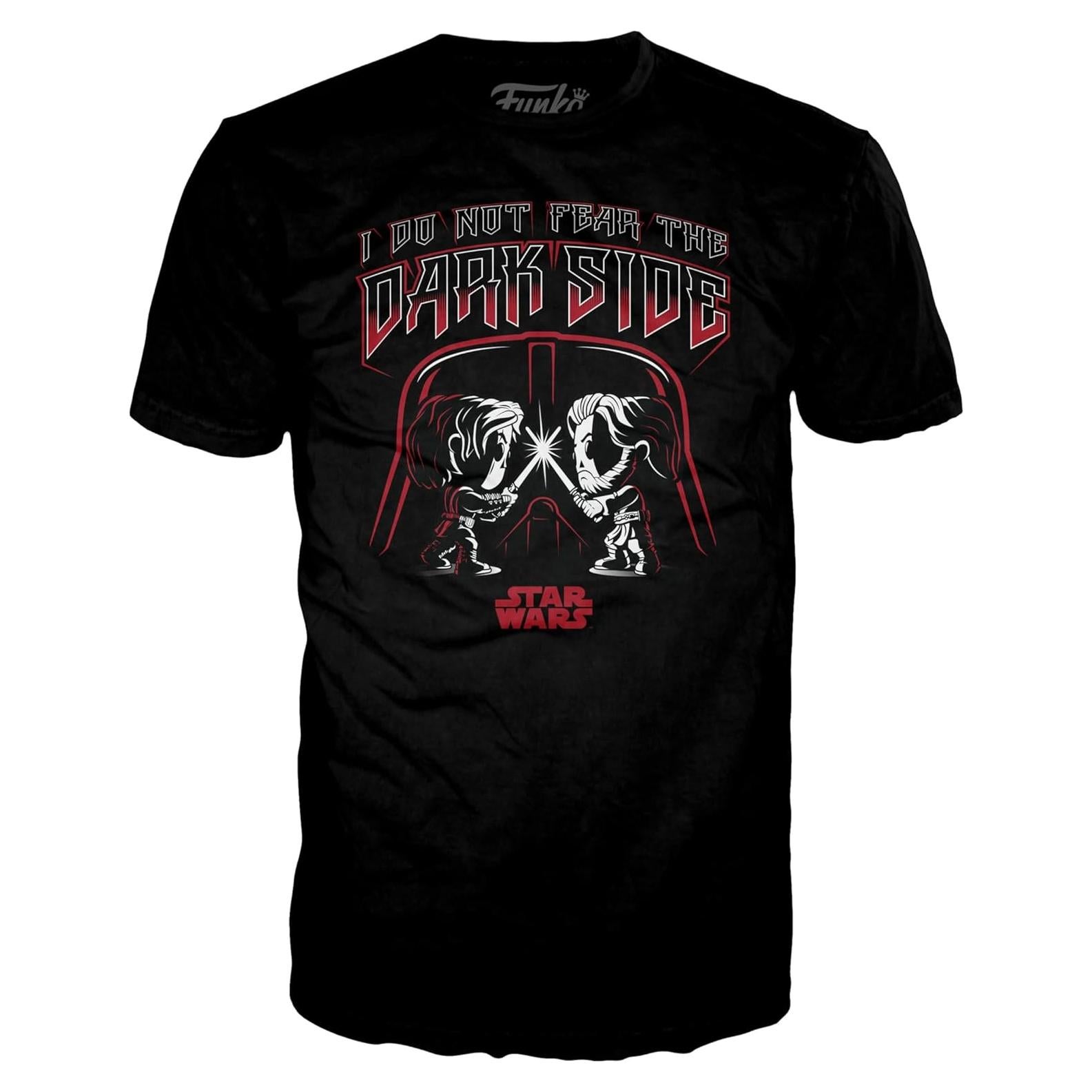 Camiseta Funko Star Wars Anakin vs Obi-Wan - Mediana - 100% Algodón