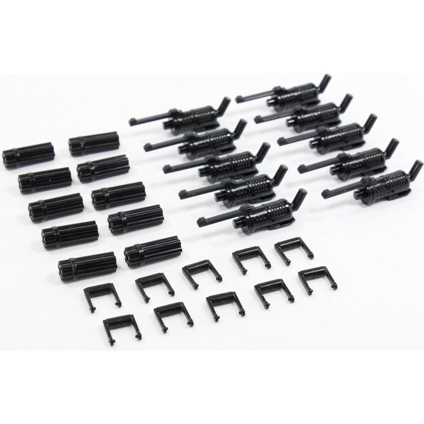 Paquete de 10 Blasters Minigun Z6 BrickTactical para Minifiguras