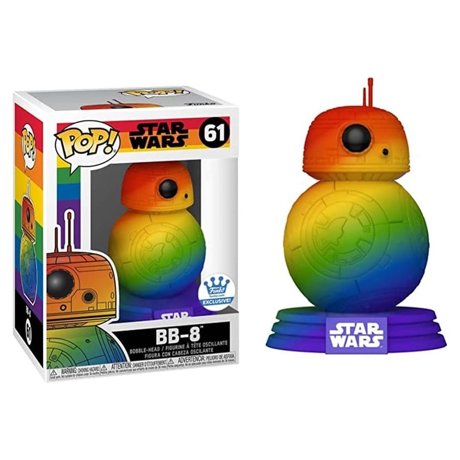 Figura Pop! BB-8 Arcoíris Funko Star Wars 9.5 cm