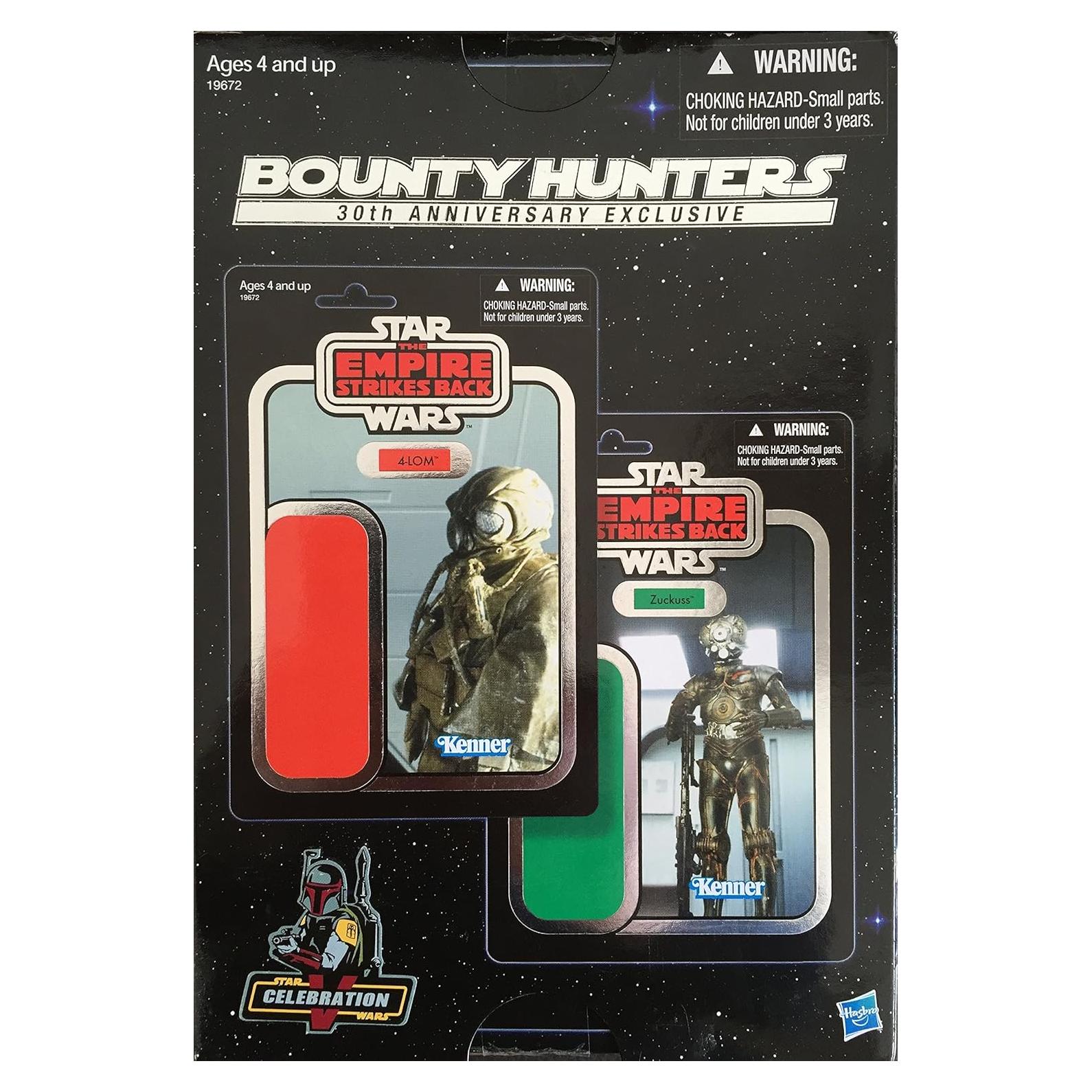 Figura de Acción Star Wars Vintage 2-Pack 4LOM Zuckuss Hasbro