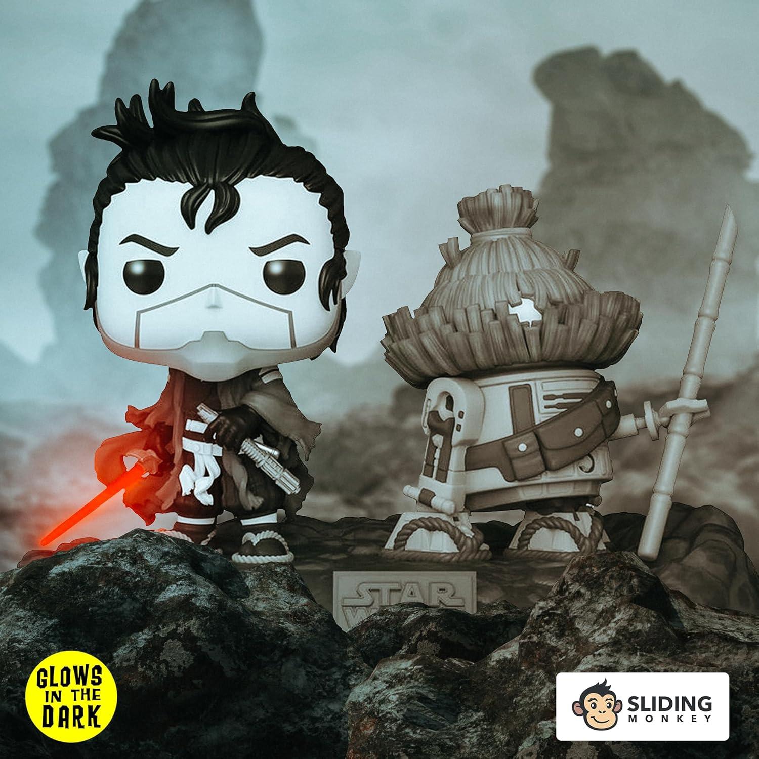Funko POP! Star Wars: Visions - El Ronin y B5-56 Deluxe