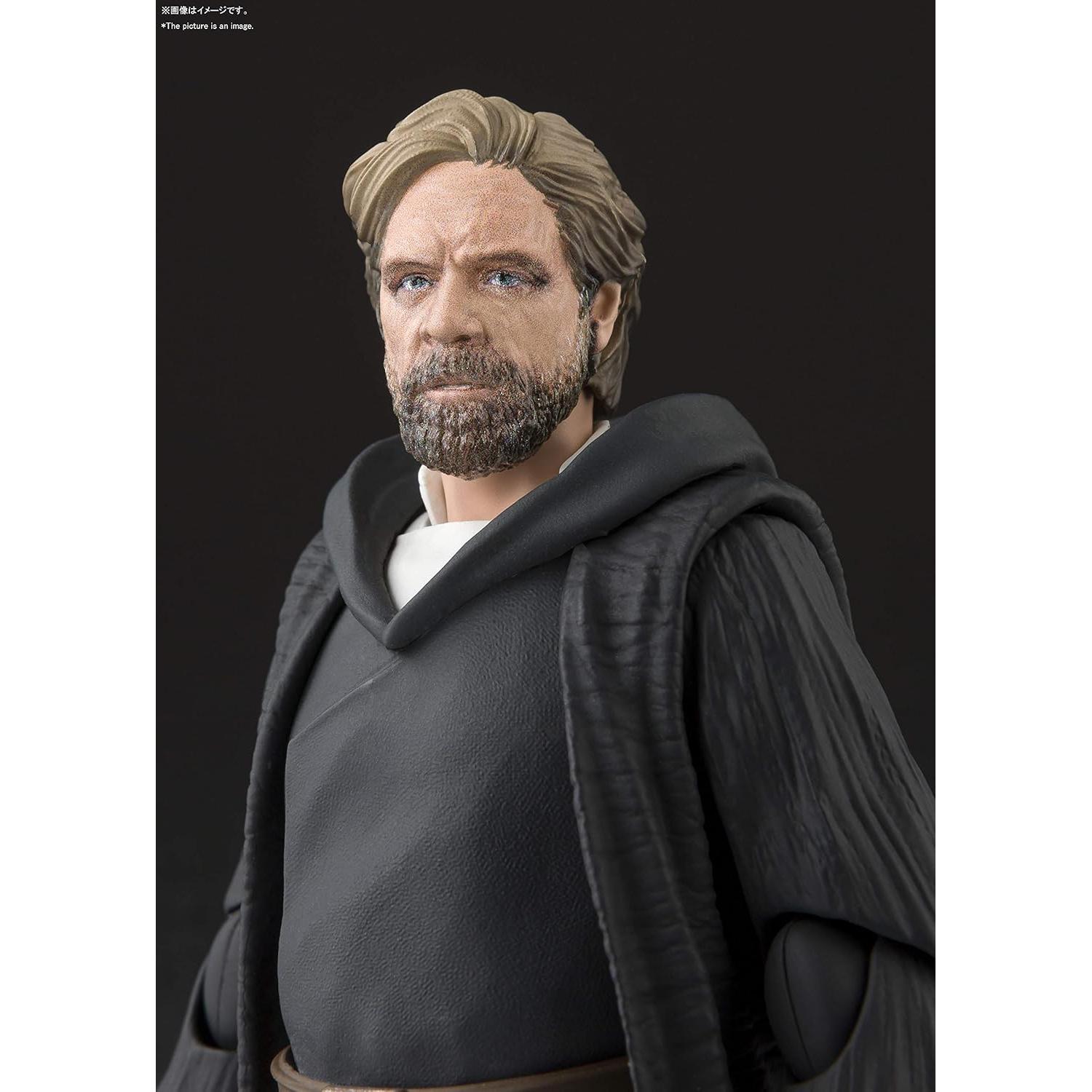 Figura de acción Luke Skywalker S.H.Figuarts Batalla de Crait