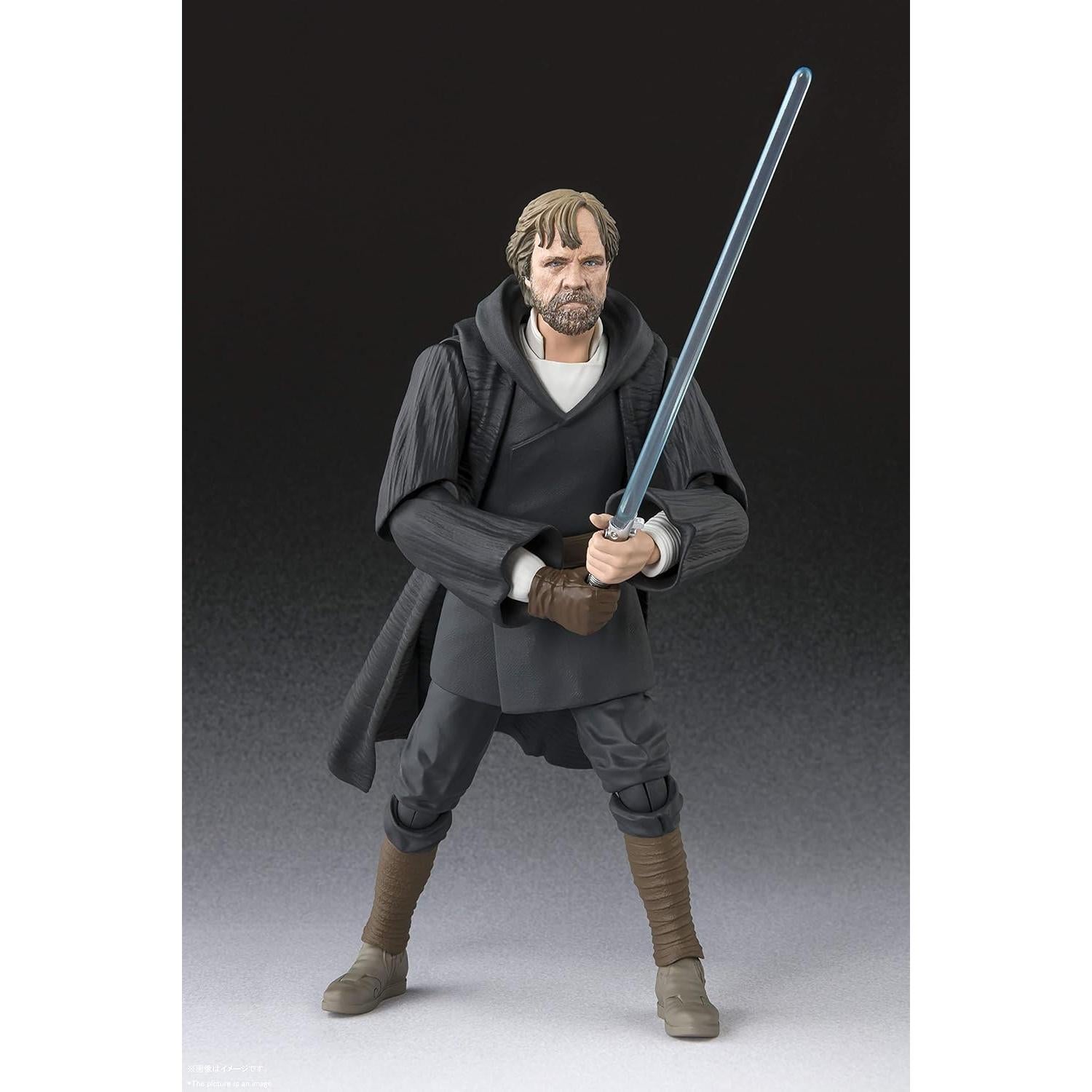 Figura de acción Luke Skywalker S.H.Figuarts Batalla de Crait