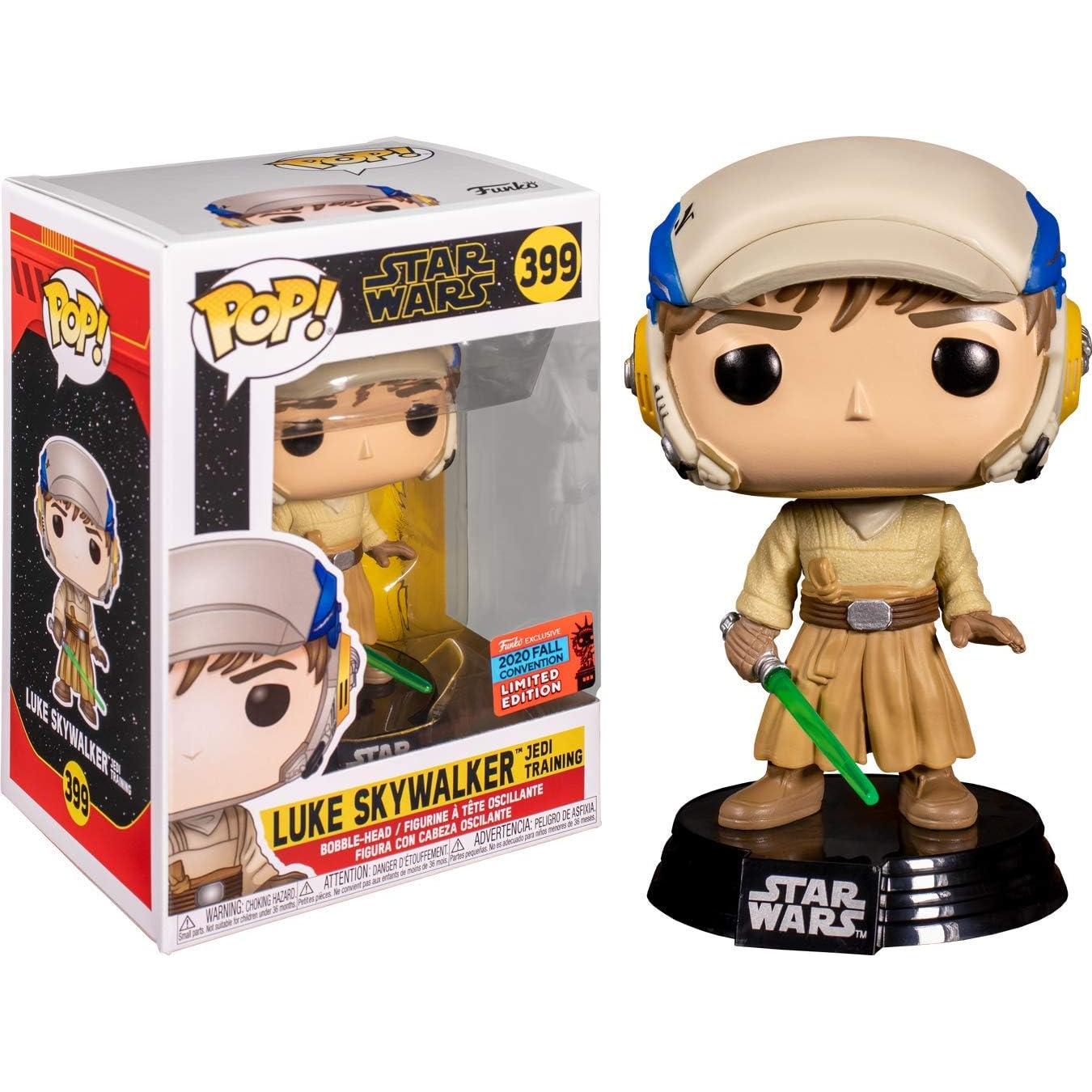 Funko Pop! Star Wars Luke Skywalker Entrenamiento Jedi #399