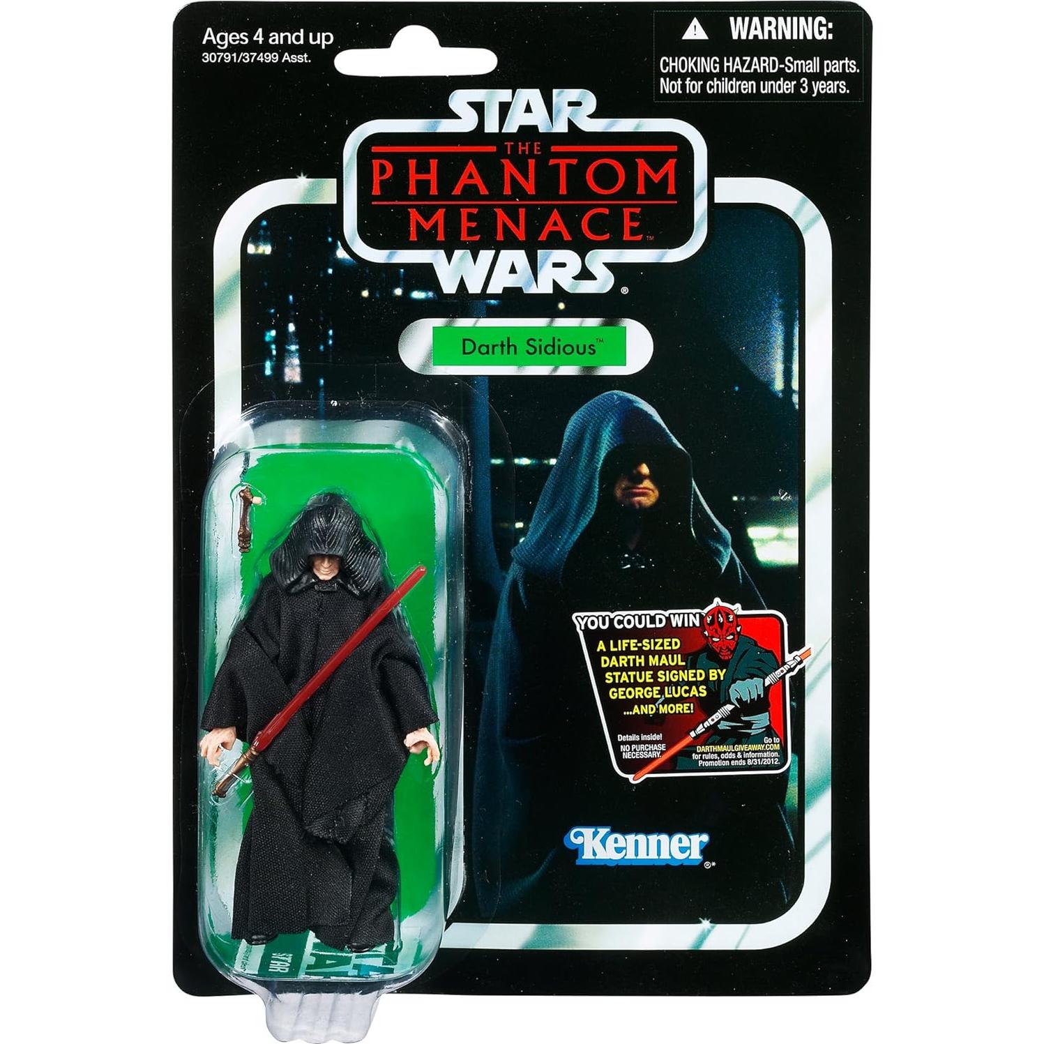 Figura de Acción Star Wars VC79 Darth Sidious 10 cm