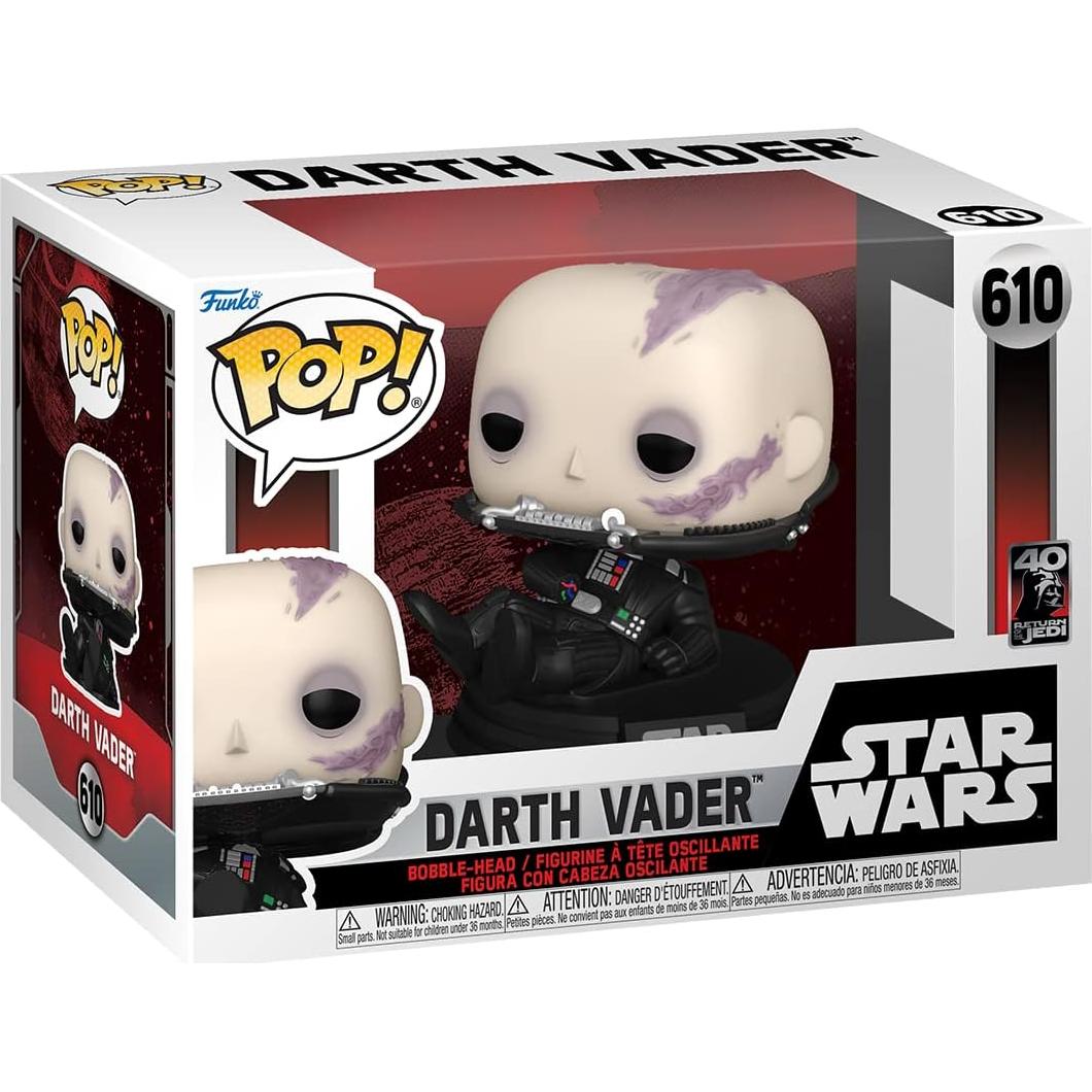 Funko Pop! Darth Vader 40 Aniversario Star Wars 9.5 cm