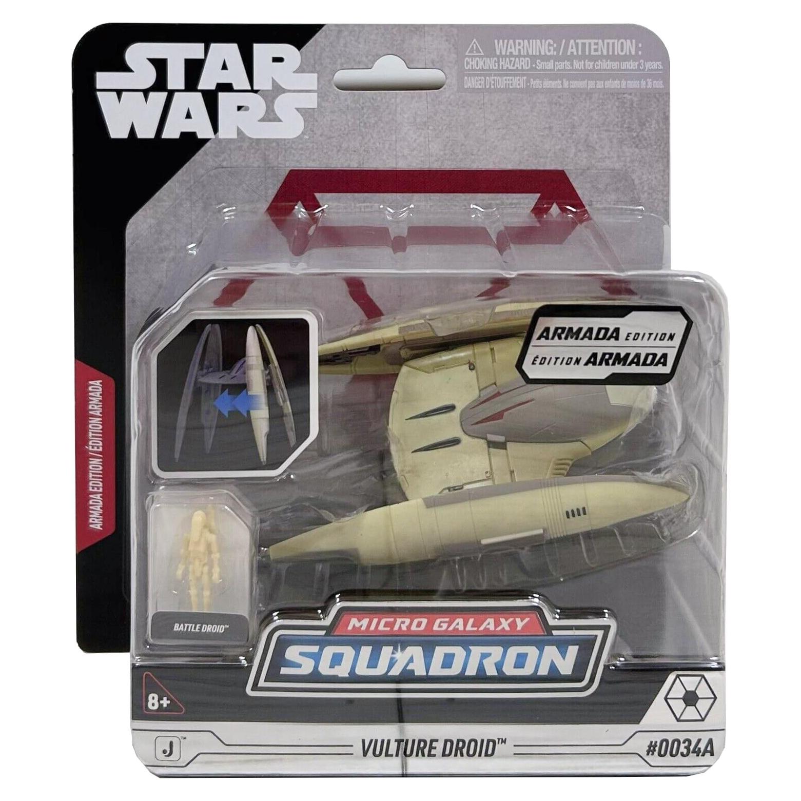 Caza Estelar Droid Vulture Star Wars Jazwares 15cm