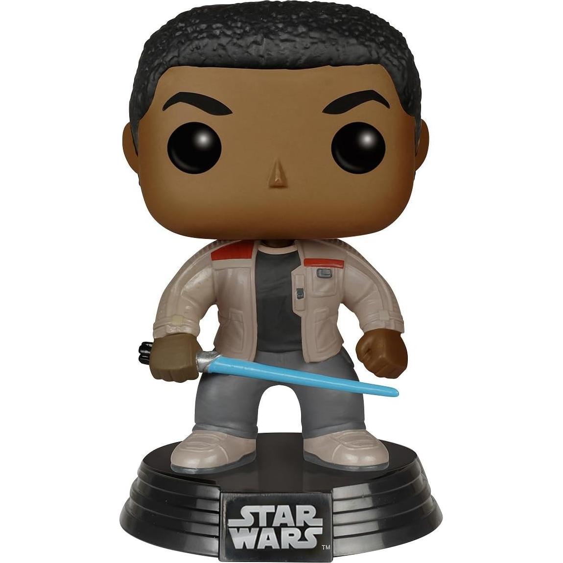 Funko Pop Star Wars Finn con Sable de Luz Azul No. 85