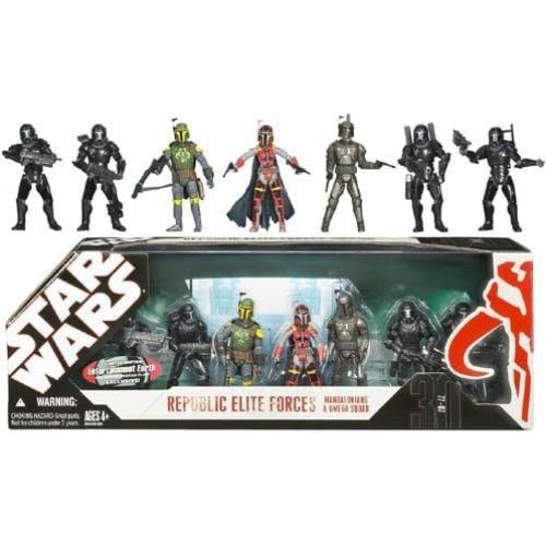 Star Wars 30 Aniversario Set Fuerzas Elite Hasbro 9.53 cm