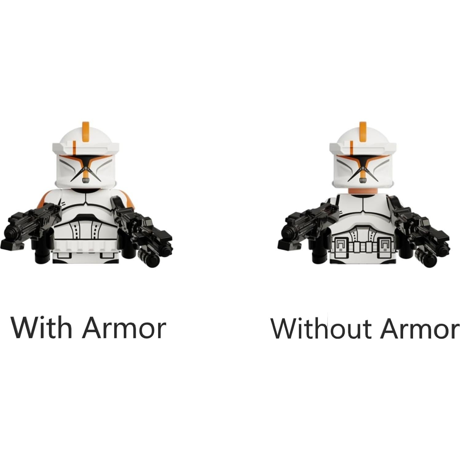 Juego de 13 Figuras de Soldados Clon Fase 1 212st JsLTCustoms