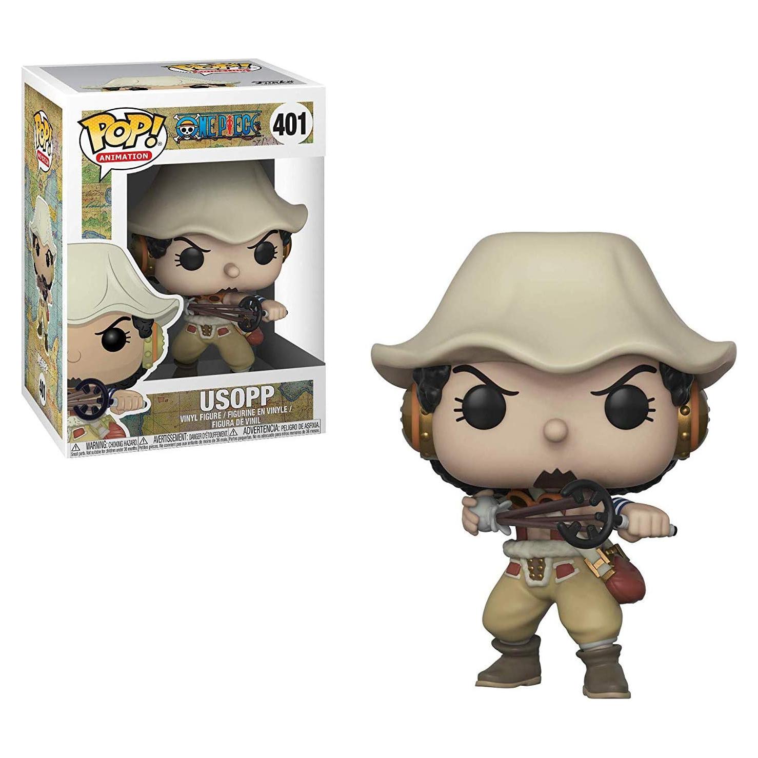 Figura de Vinilo Funko Usopp One Piece con Protector PET