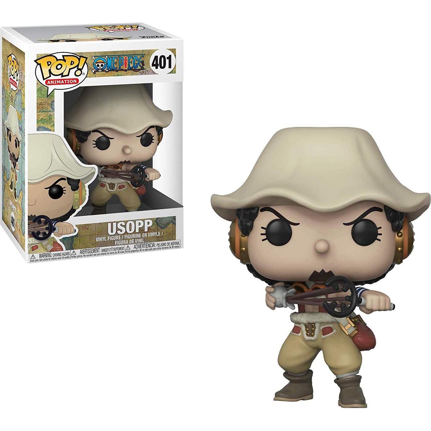 Figura de Vinilo Funko Usopp One Piece con Protector PET