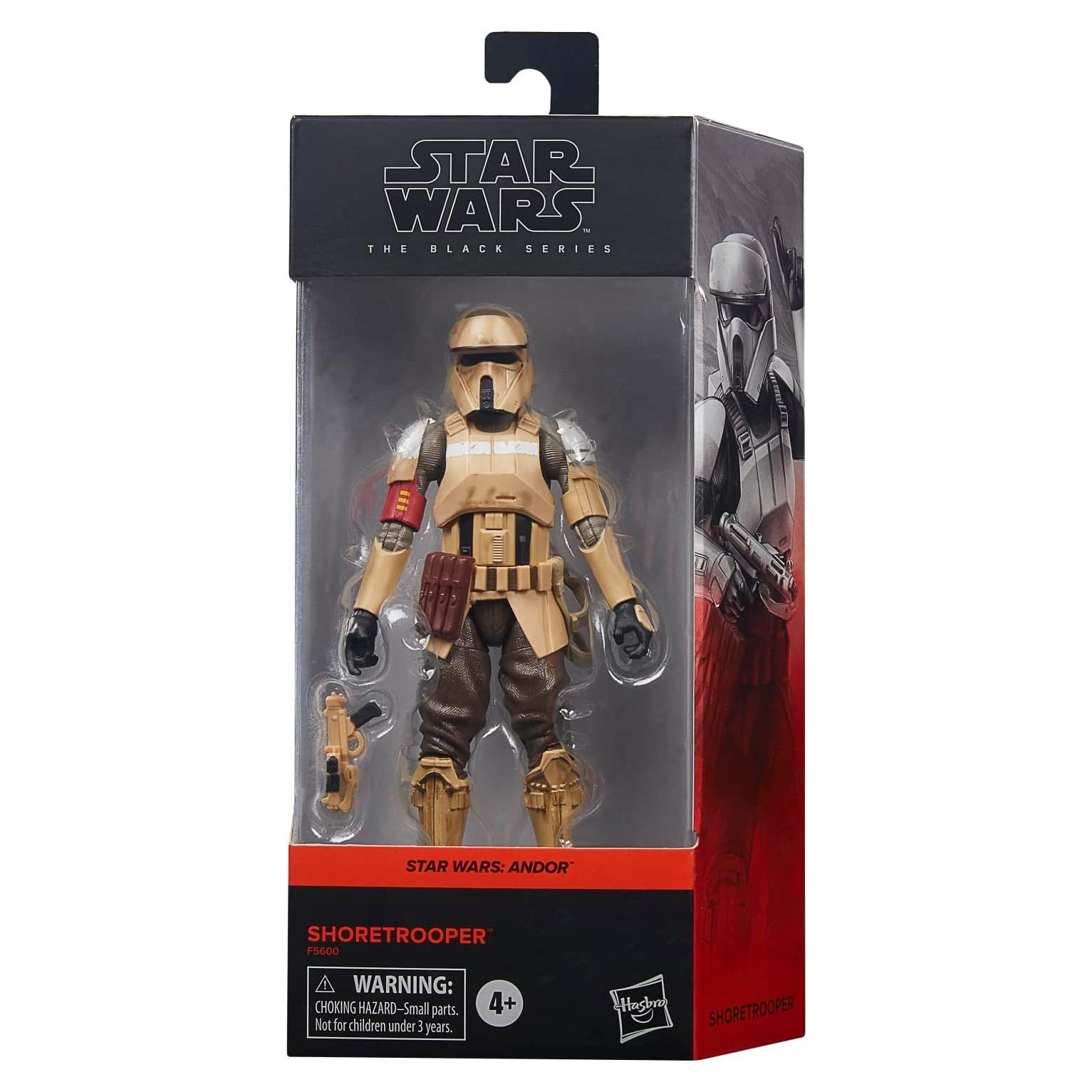 Figura de acción Star Wars Shoretrooper Andor Hasbro 12.5cm