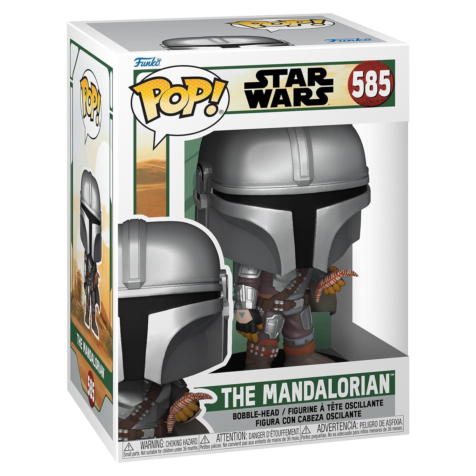 Figura de Vinilo Funko Pop El Mandaloriano con Regalo 11.7cm