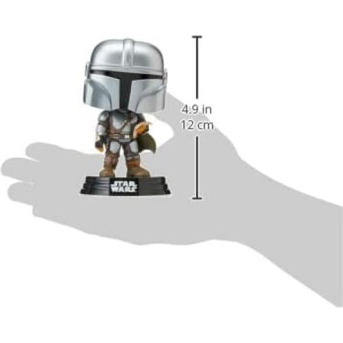 Figura de Vinilo Funko Pop El Mandaloriano con Regalo 11.7cm