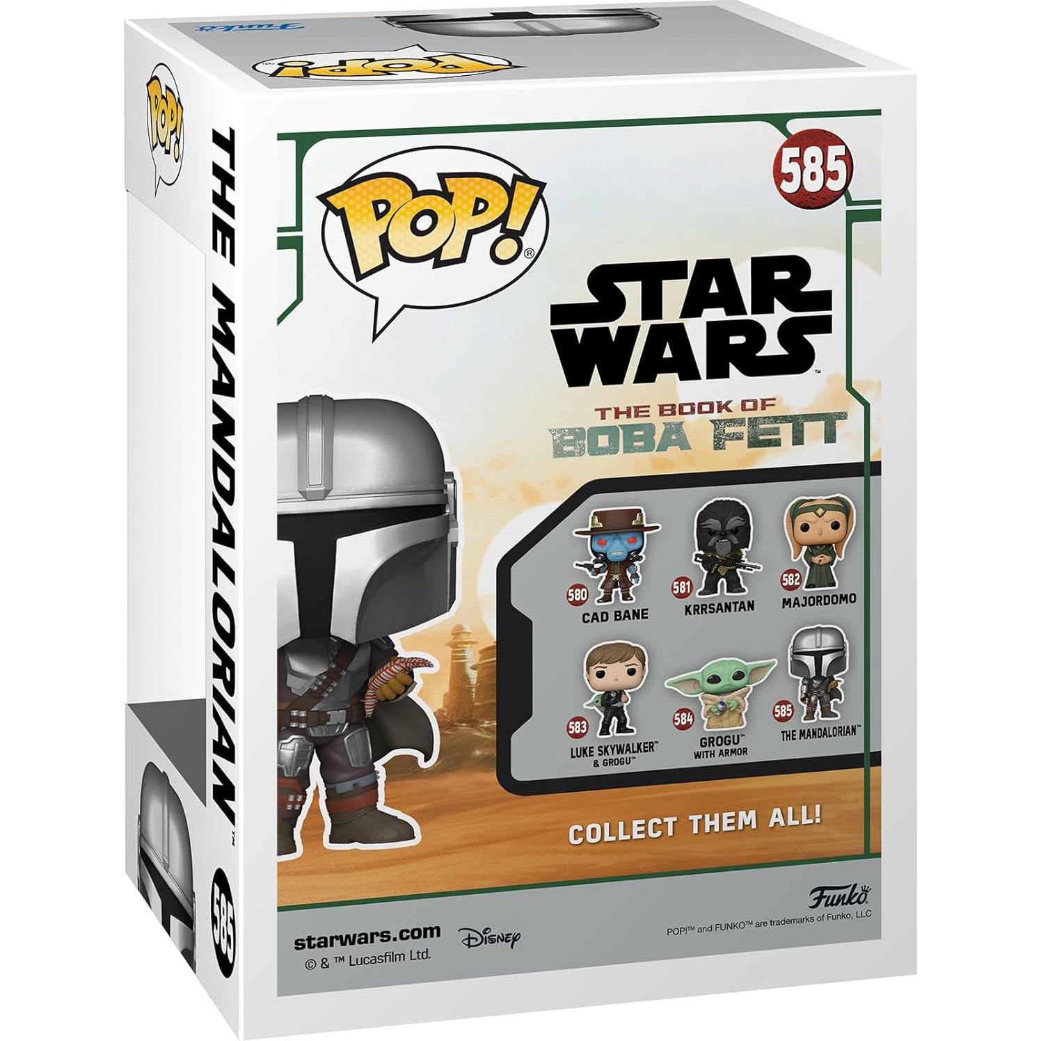 Figura de Vinilo Funko Pop El Mandaloriano con Regalo 11.7cm