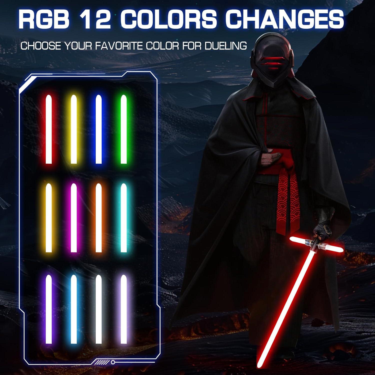 Sable de Luz Galidraan 12 Colores RGB Control Movimiento