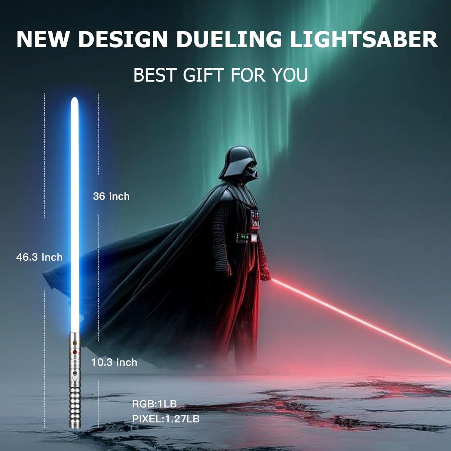 Sable de Luz CVCBSER Control Aplicación Metal 16 Colores