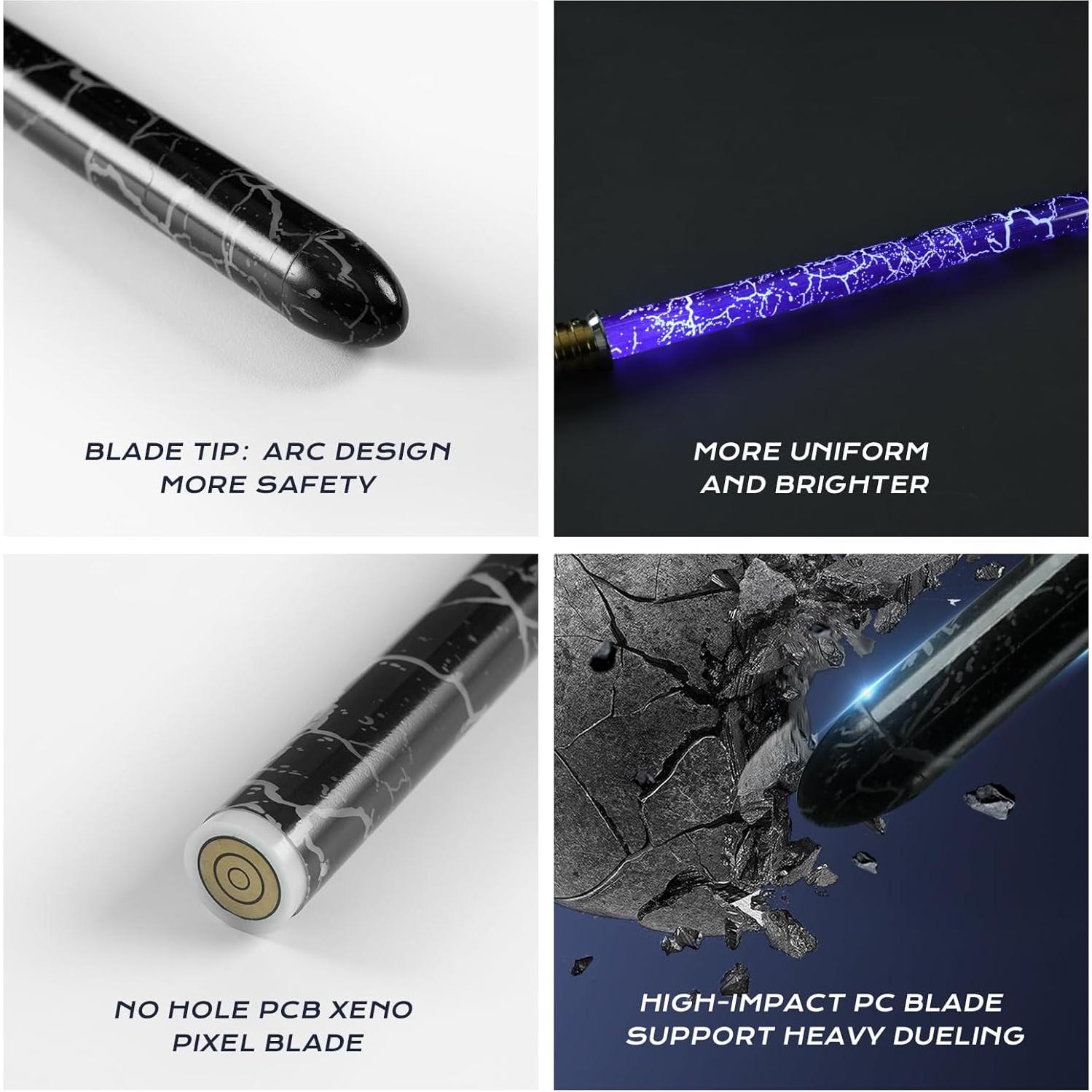 Cuchilla Xenopixel para Sable de Luz LordSaber 92cm Negra