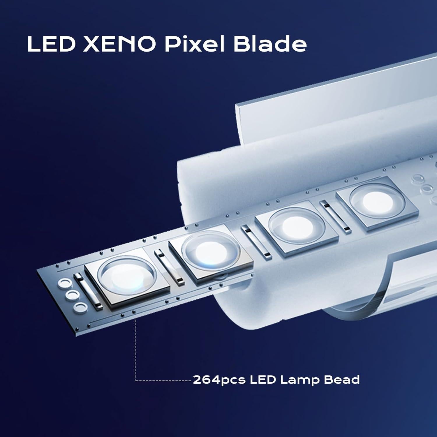 Cuchilla Xenopixel para Sable de Luz LordSaber 92cm Negra