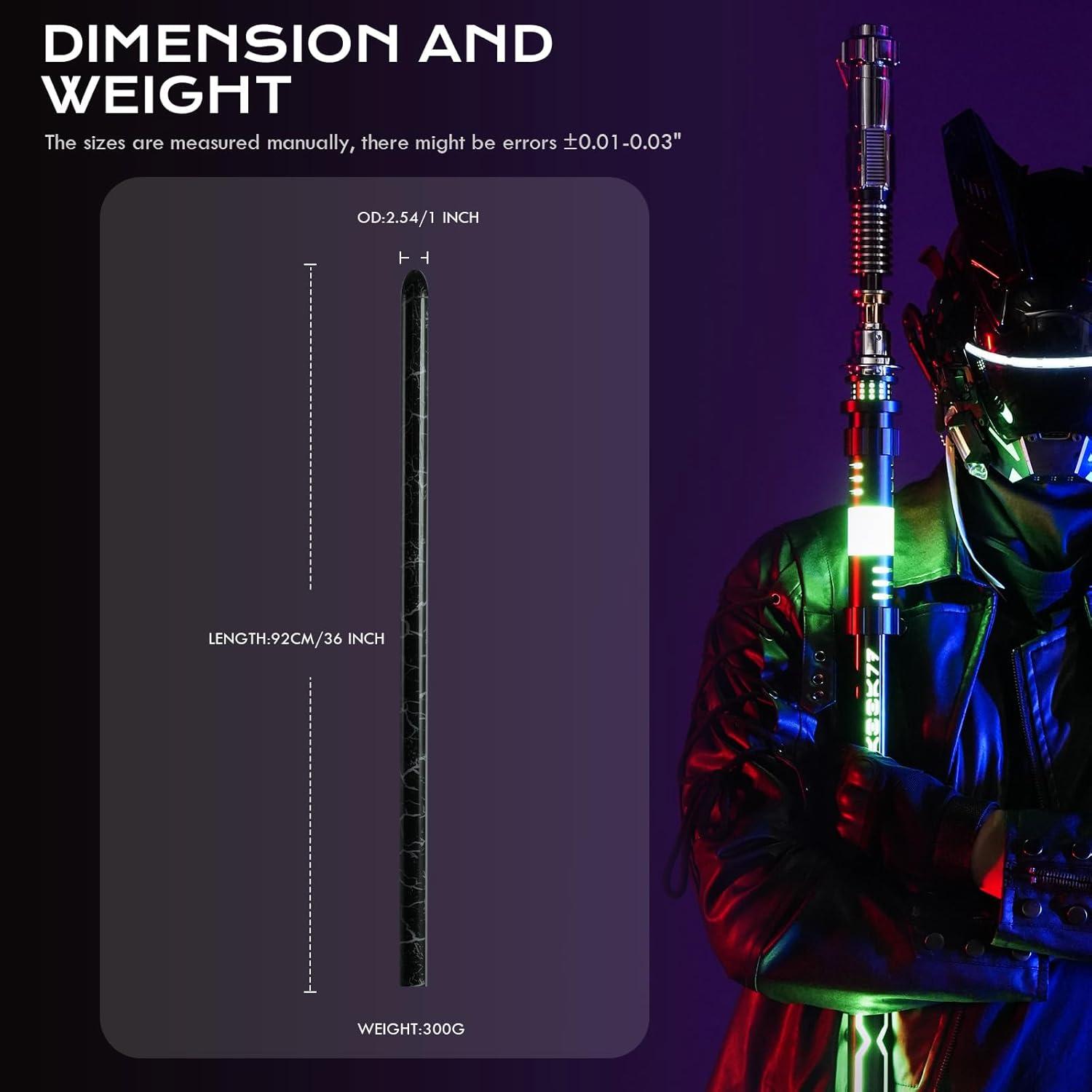 Cuchilla Xenopixel para Sable de Luz LordSaber 92cm Negra