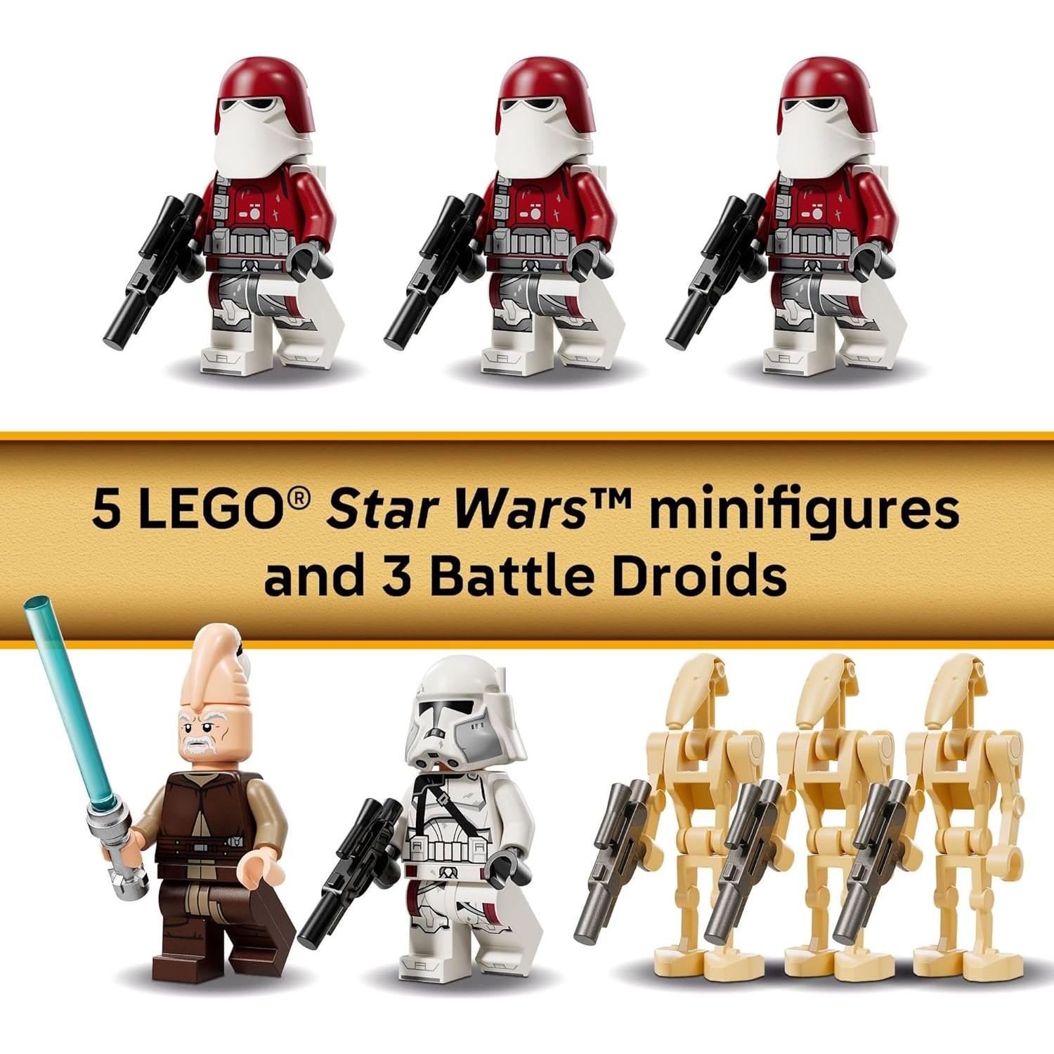 LEGO Star Wars Juggernaut de la República 75413 - 813 Piezas