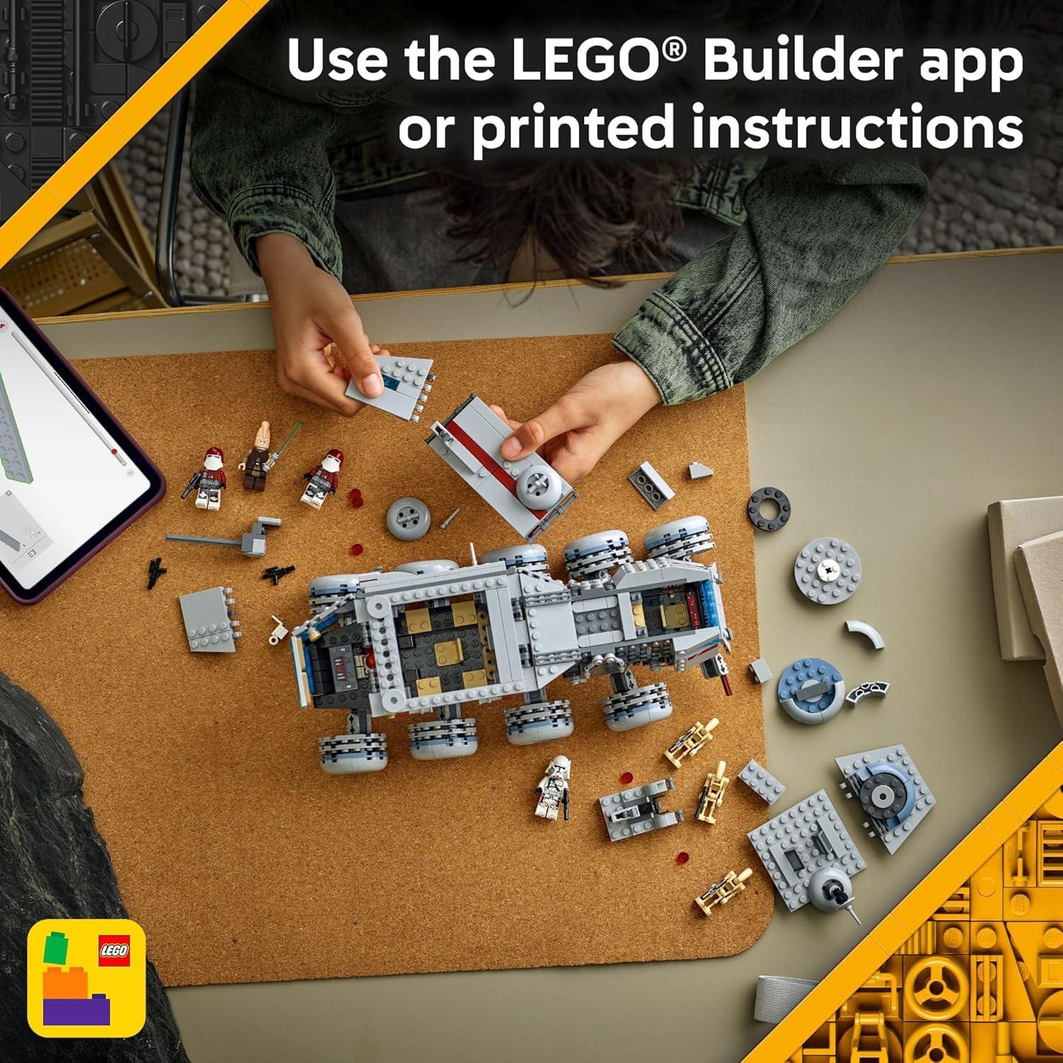 LEGO Star Wars Juggernaut de la República 75413 - 813 Piezas