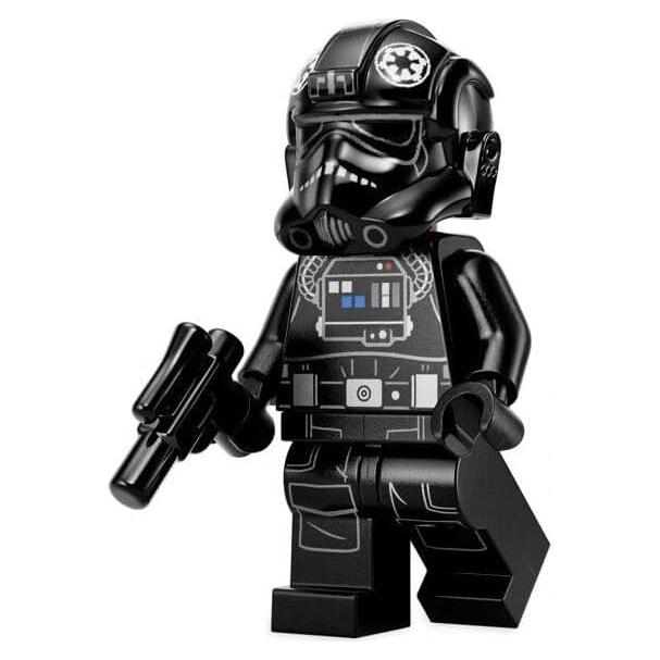 Minifigura LEGO Star Wars Piloto TIE con Bláster