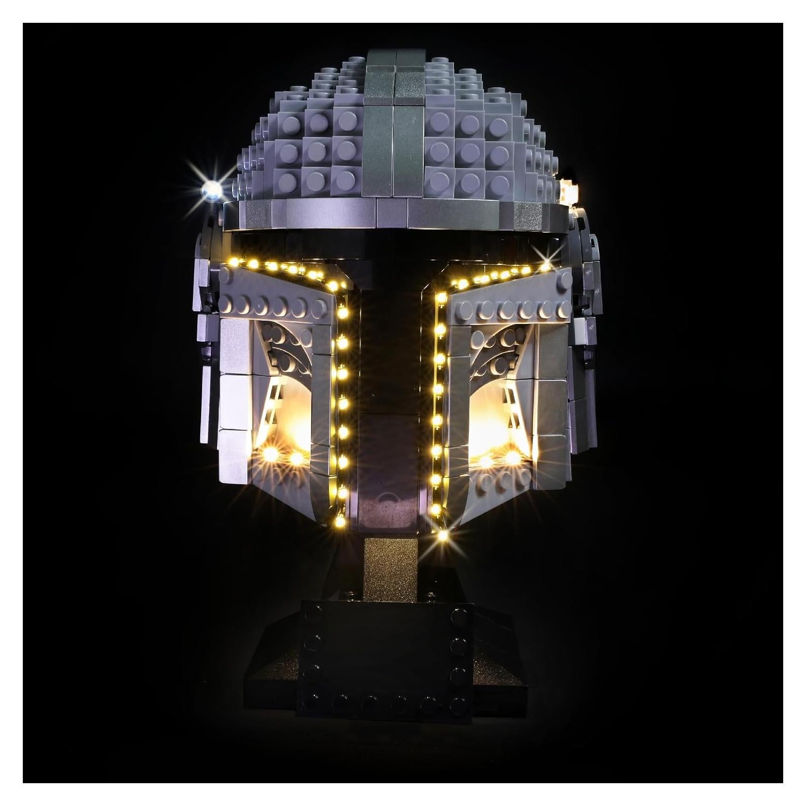 Kit de Luz LED Flashebrick para Casco Lego Mandalorian 75328