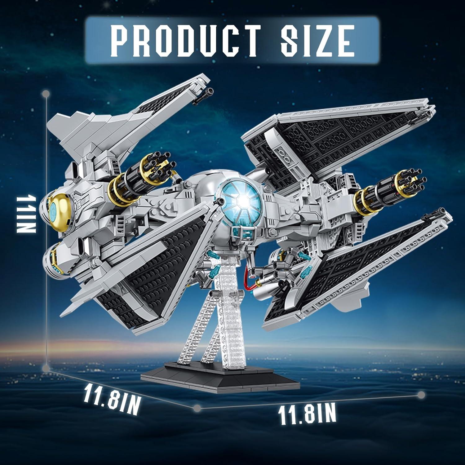 Kit de Construcción Bombardero Star Bomber JIN TONG BAO 1109 Piezas